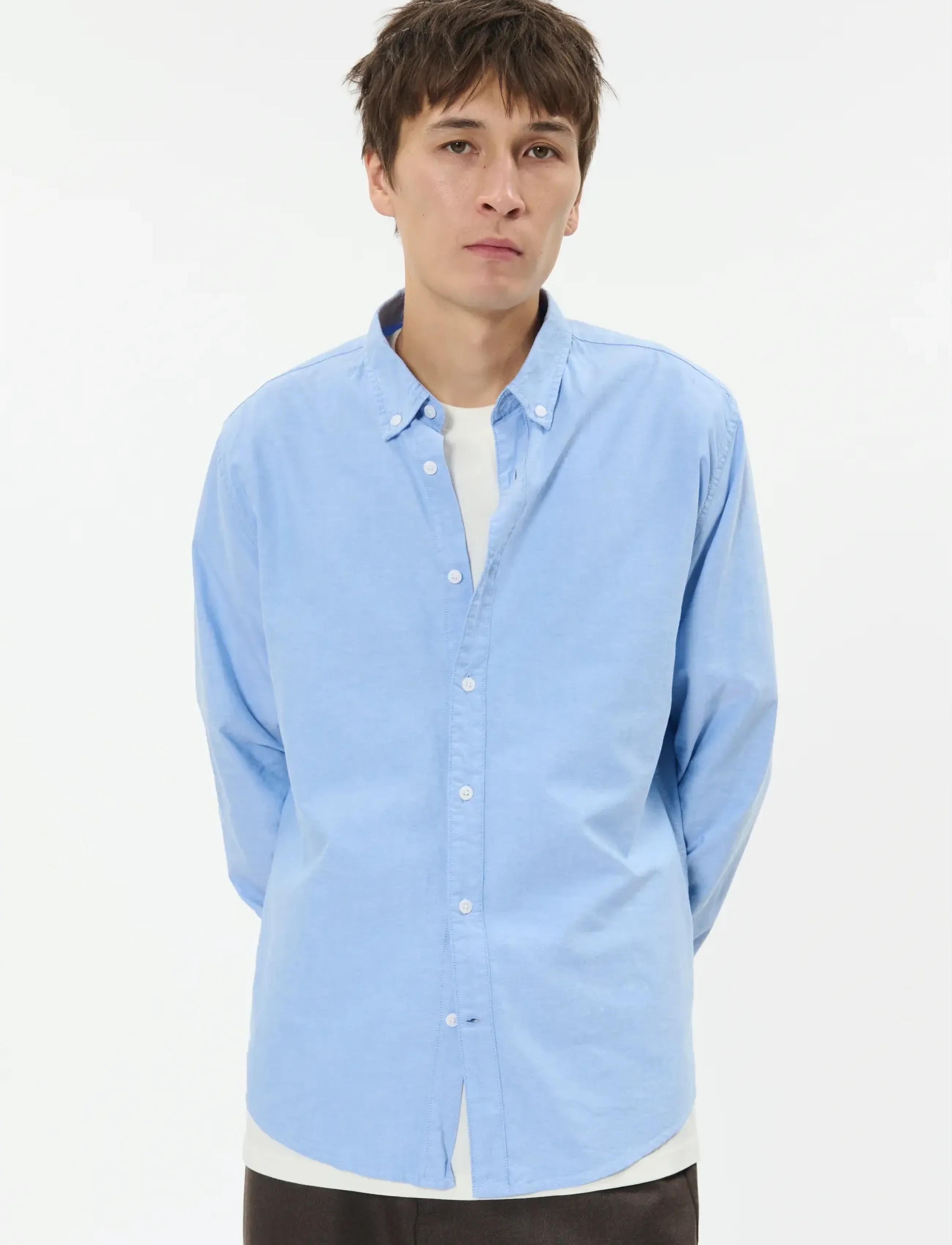Matinique Jude, L, Shirts, Blau - Casual, Männerswear