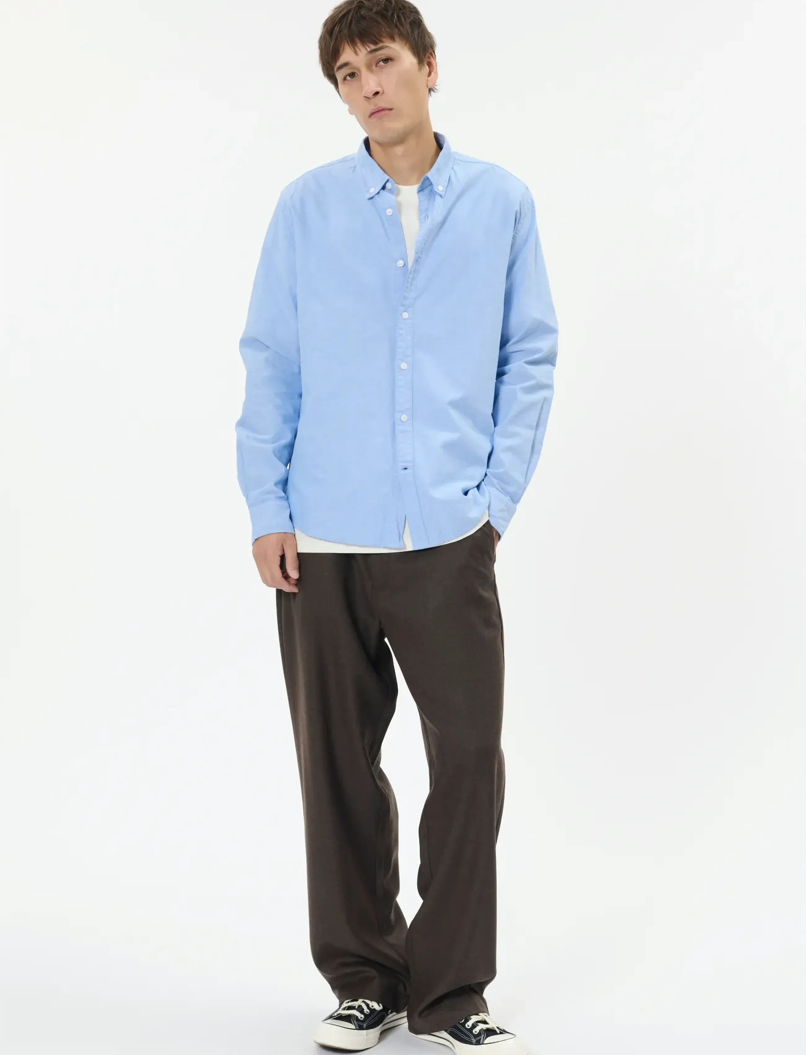 Matinique - Jude - oxford-hemden - chambrey blue - 3