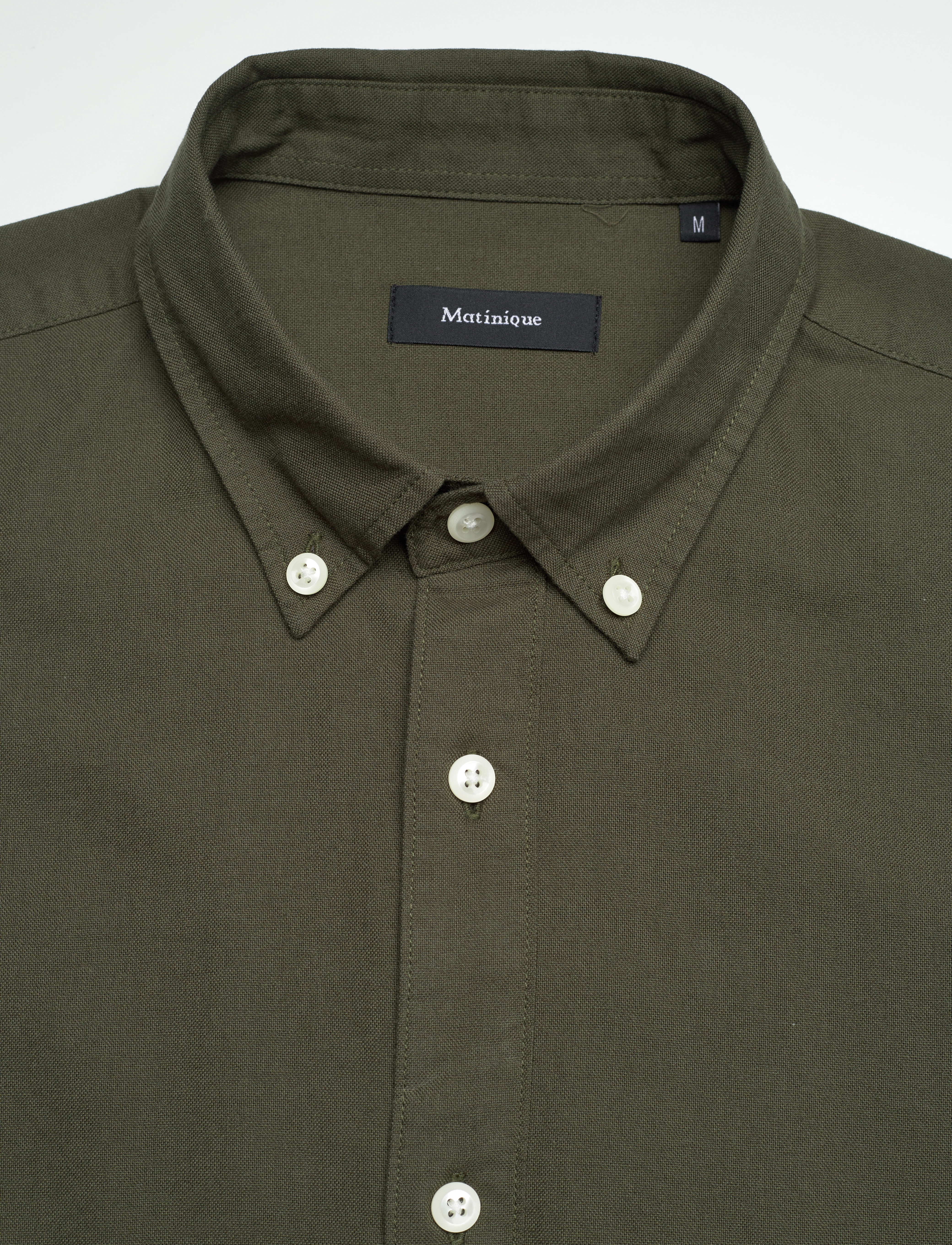 Matinique - Jude - oxford skjorter - forest night - 3