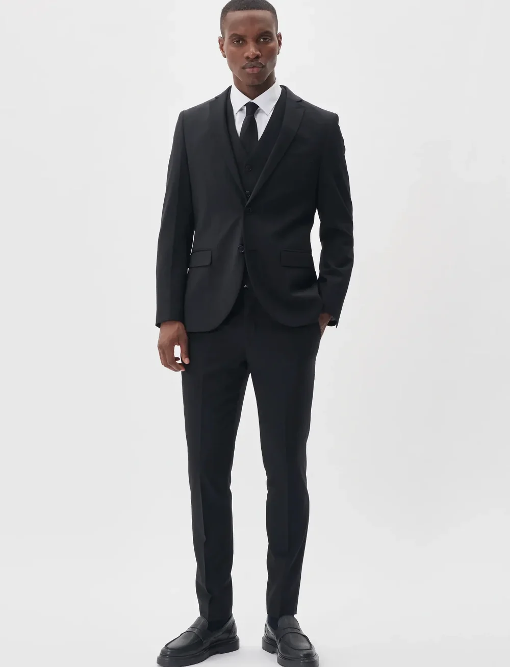 Matinique - Jonathan - single breasted blazers - black - 4