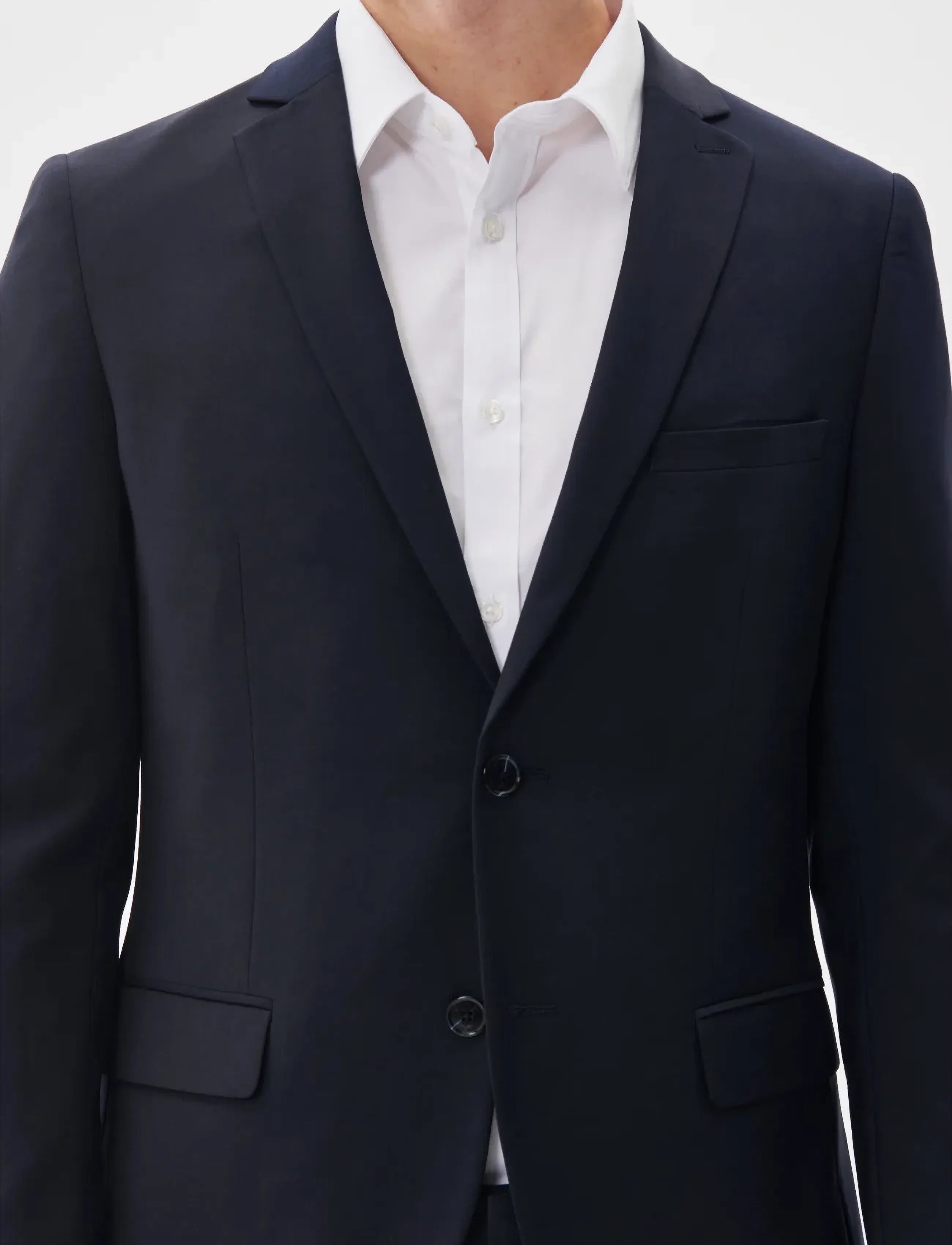 Matinique - Jonathan - enkelknäppta kavajer - dark navy - 5