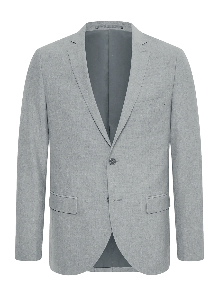 Matinique - Jonathan - single breasted blazers - medium grey melange - 1