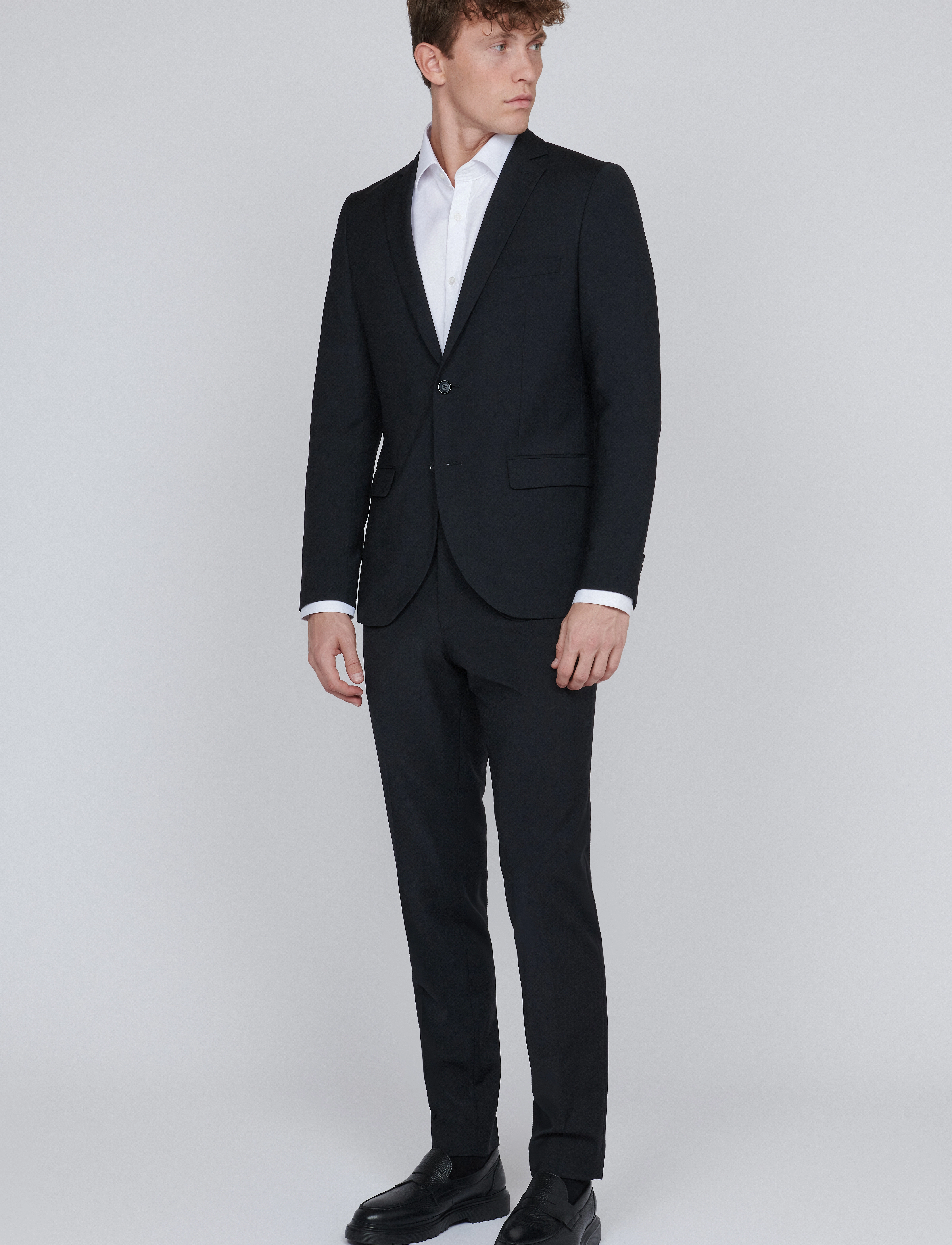 Matinique - Vincent - kostymbyxor - black - 4