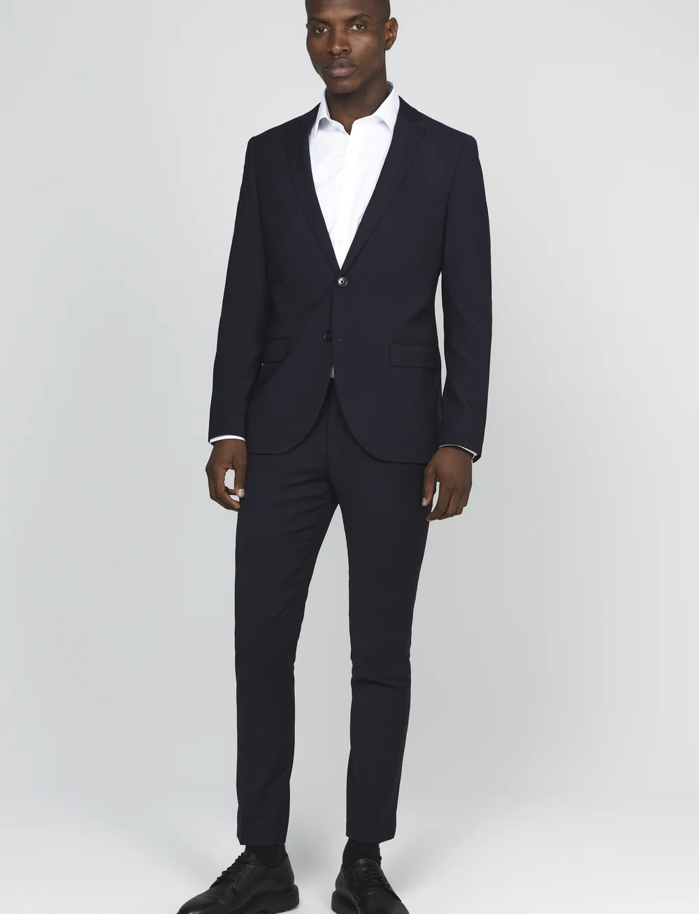 Matinique - Vincent - pantalons habillés - dark navy - 3