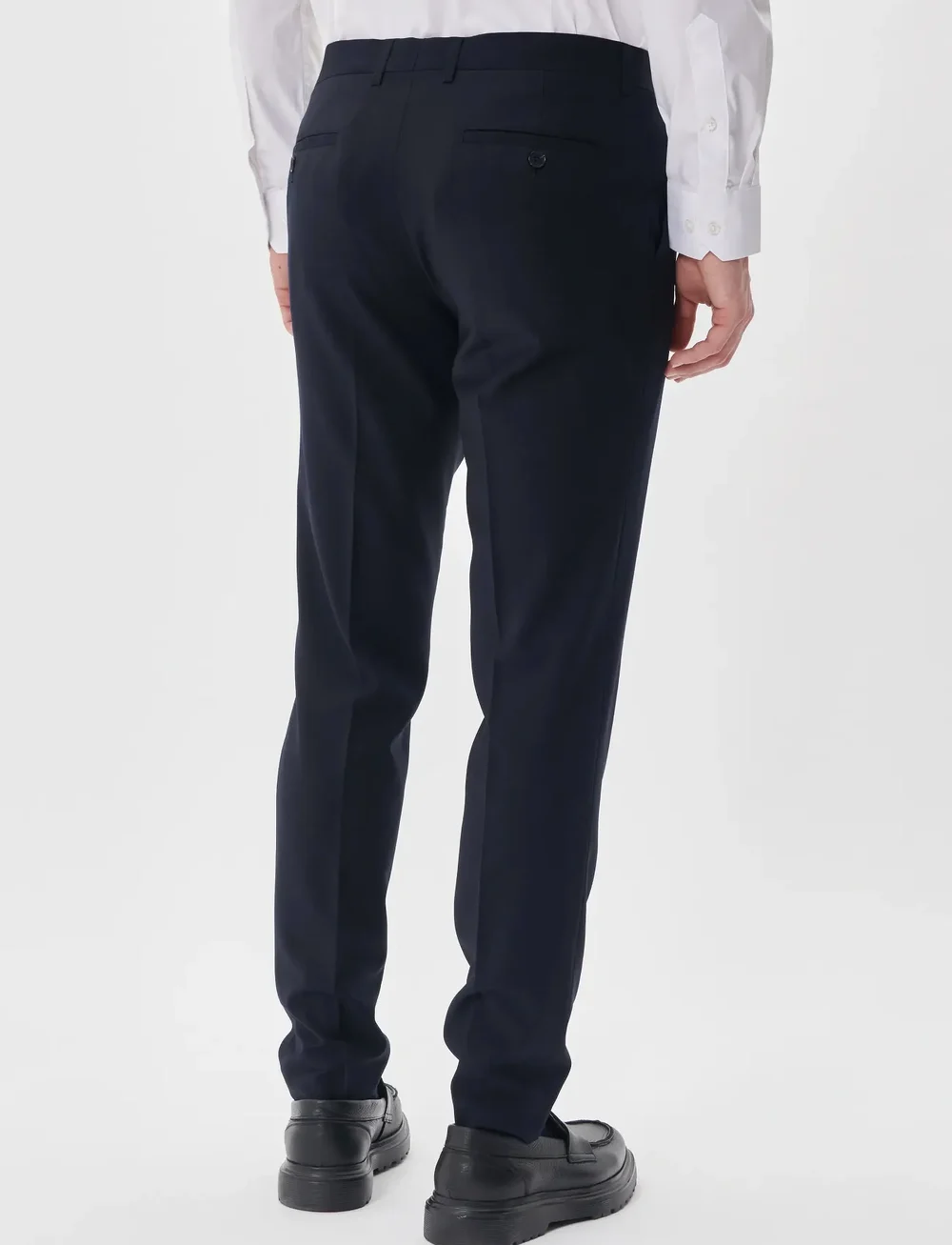 Matinique - Vincent - pantalons habillés - dark navy - 4