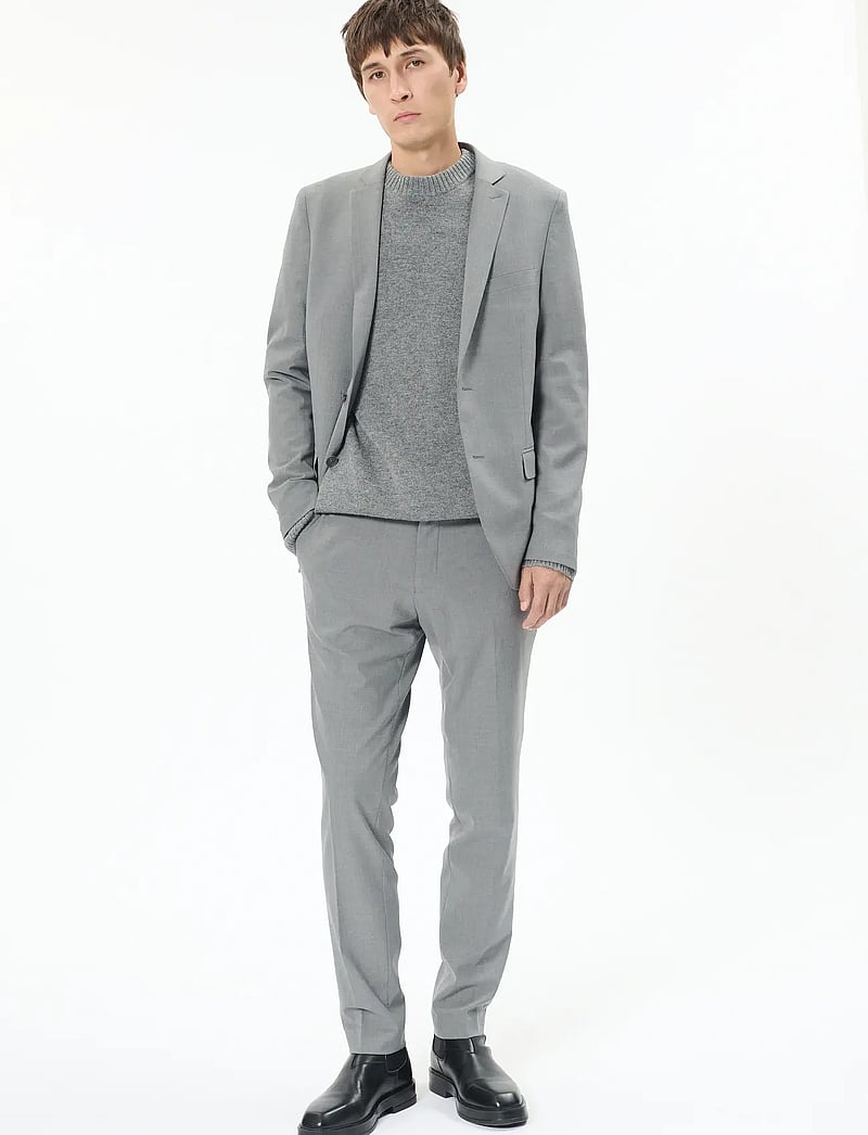 Matinique - Vincent - anzugshosen - medium grey melange - 2