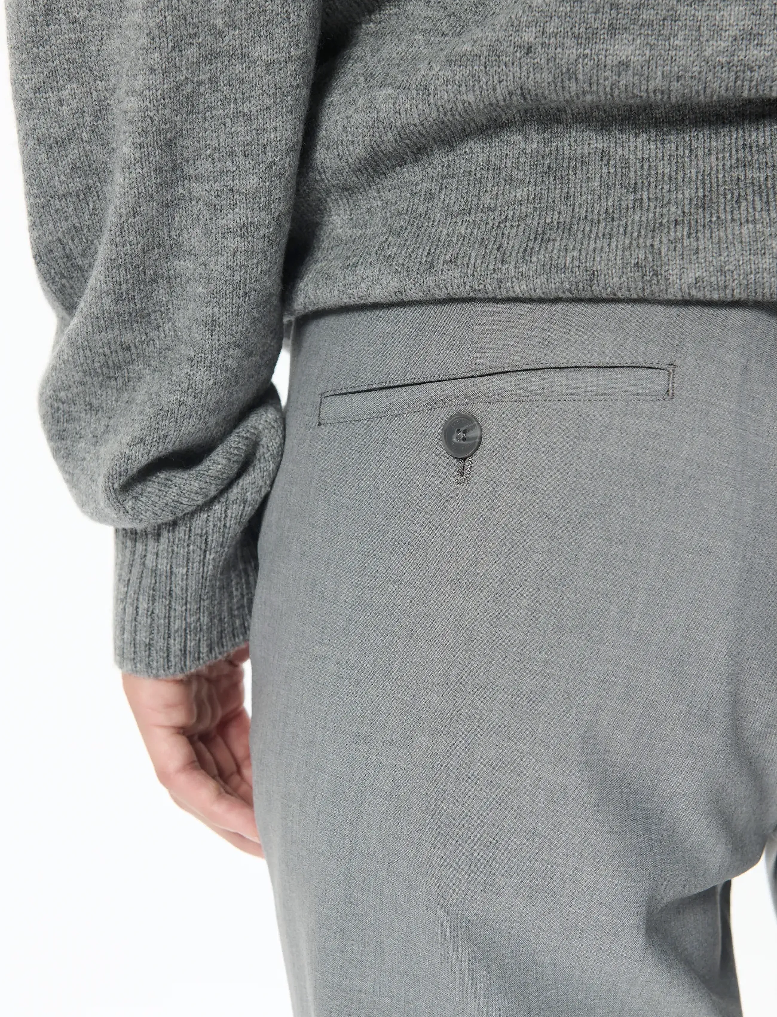 Matinique - Vincent - puvunhousut - medium grey melange - 4