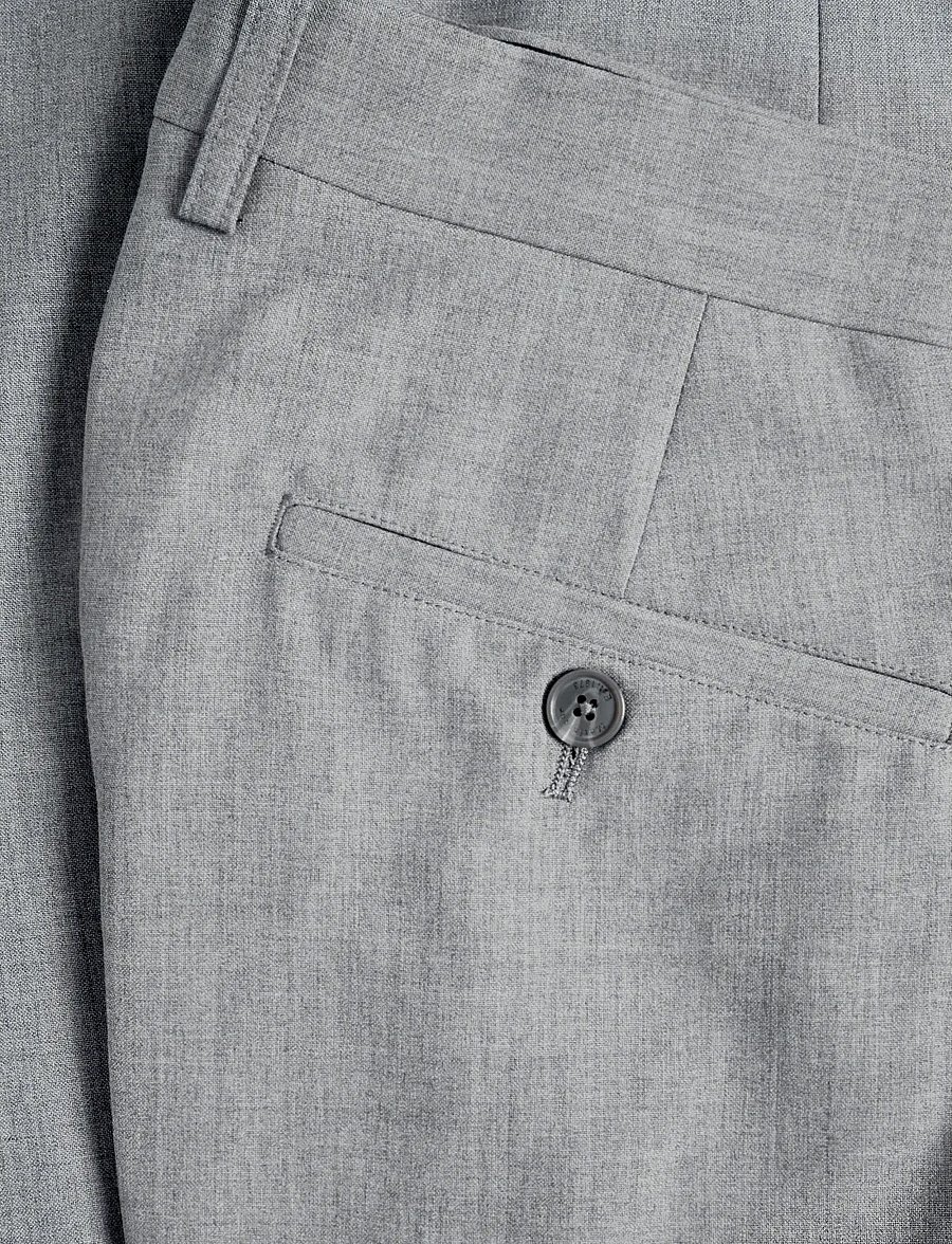 Matinique - Vincent - anzugshosen - medium grey melange - 5