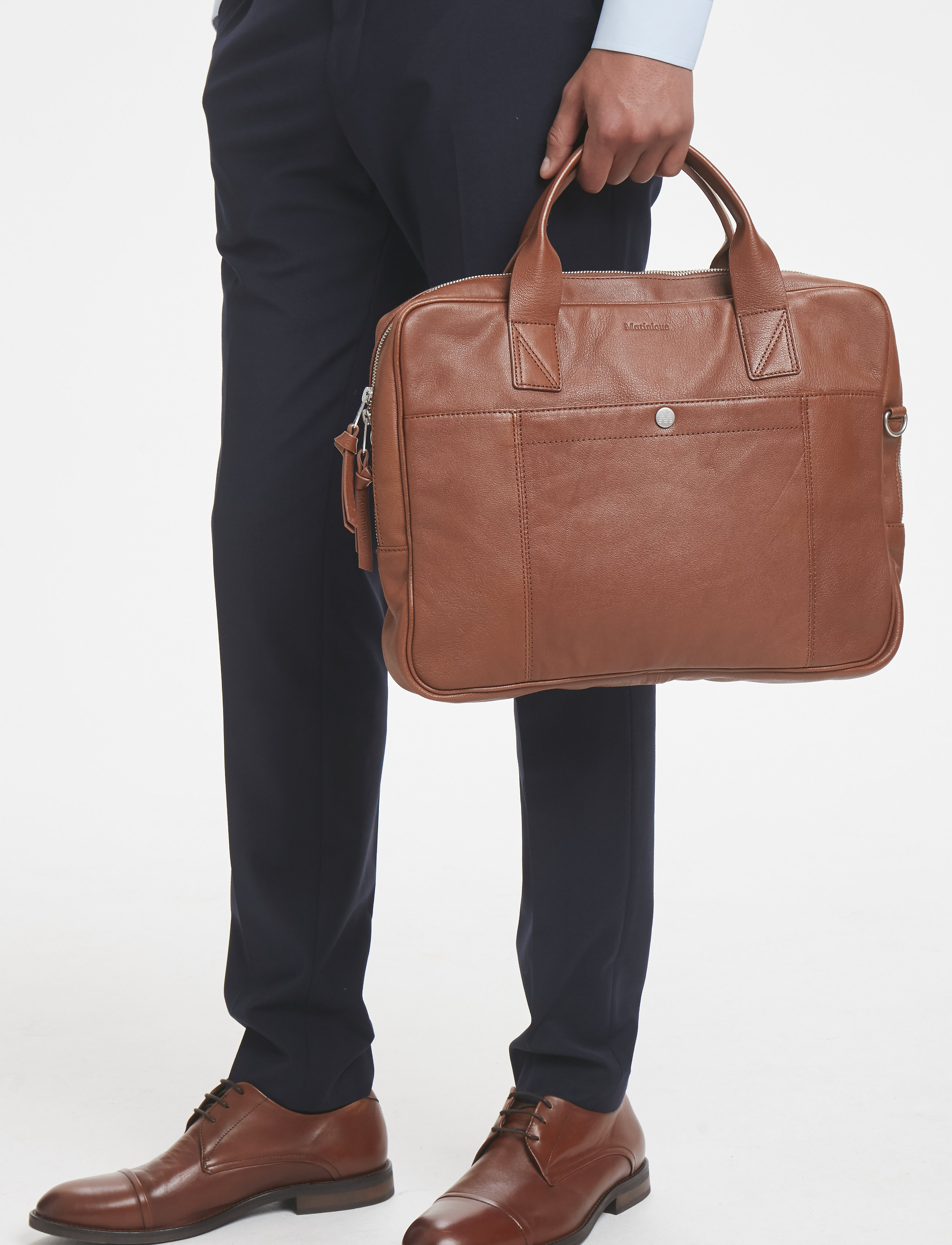 Matinique - CommuterMA L - laptop bags - cognac - 5