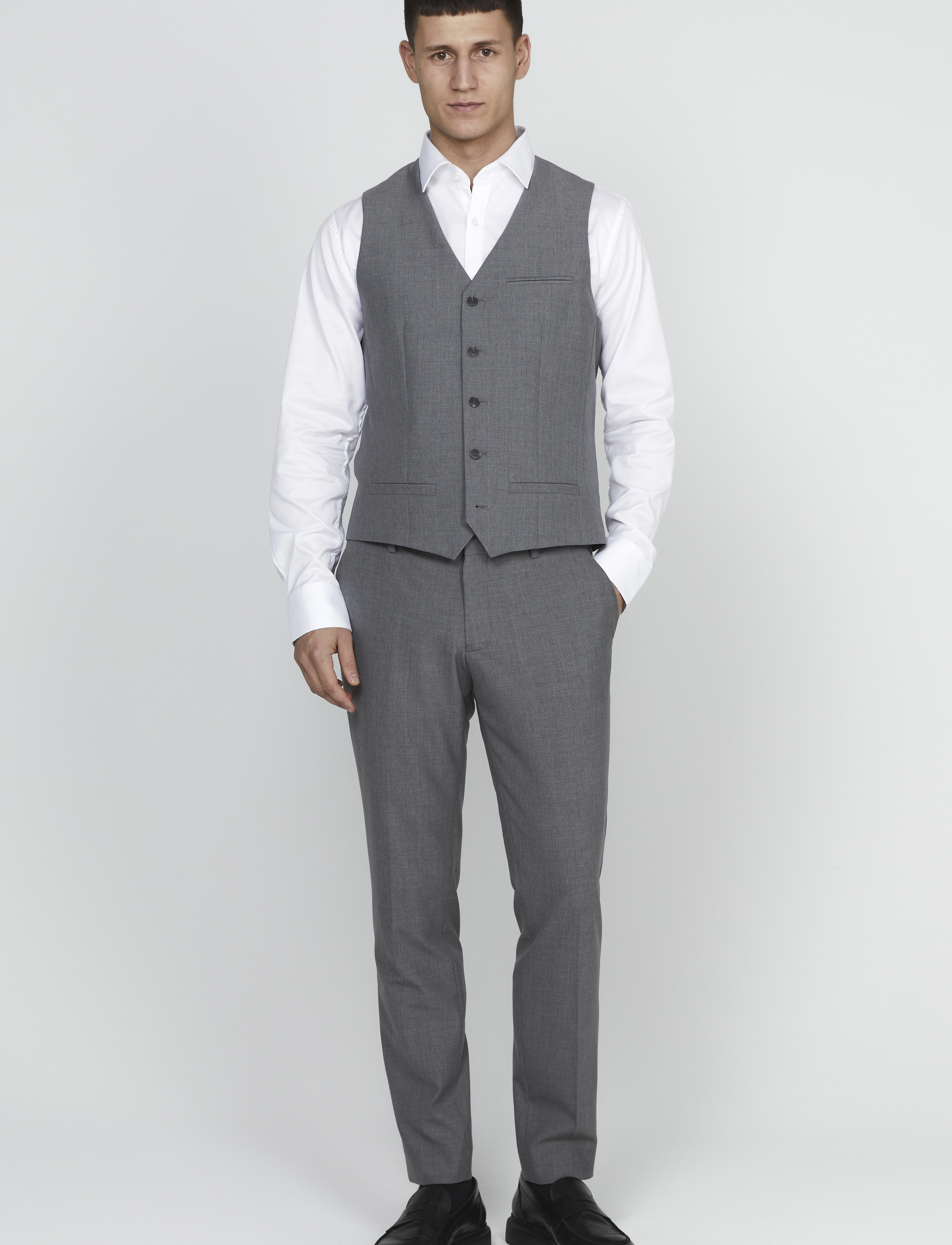 Matinique - Breck - miesten - medium grey melange - 3