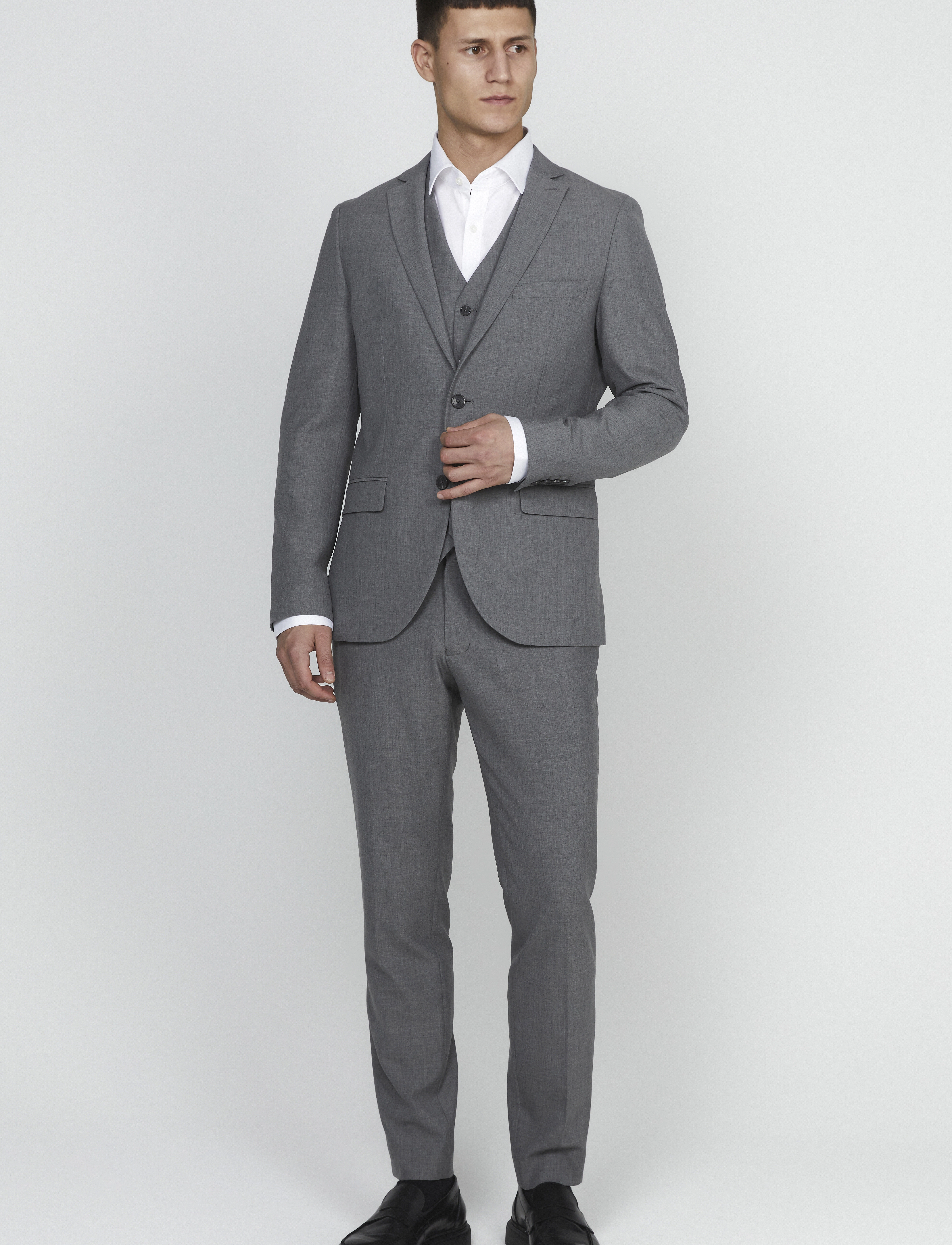 Matinique - Breck - miesten - medium grey melange - 4