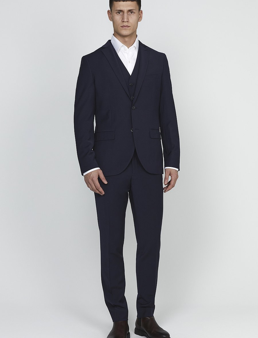 Matinique - Breck - westen - navy blazer - 4