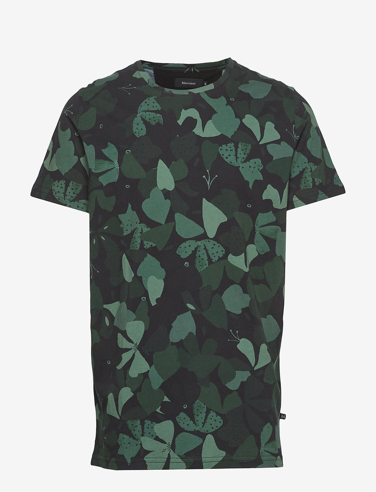 Matinique - Jermane Icon Print - chalk green - 0