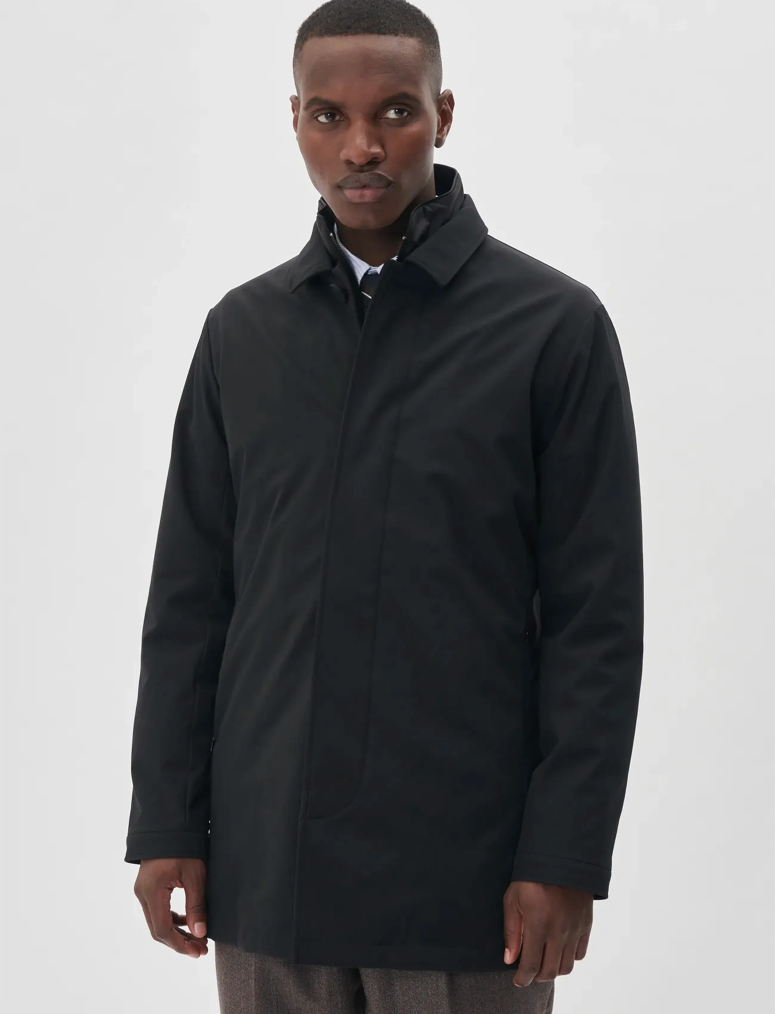 Matinique Philman P, Mænd, Car Coat, Sort, Str: XL