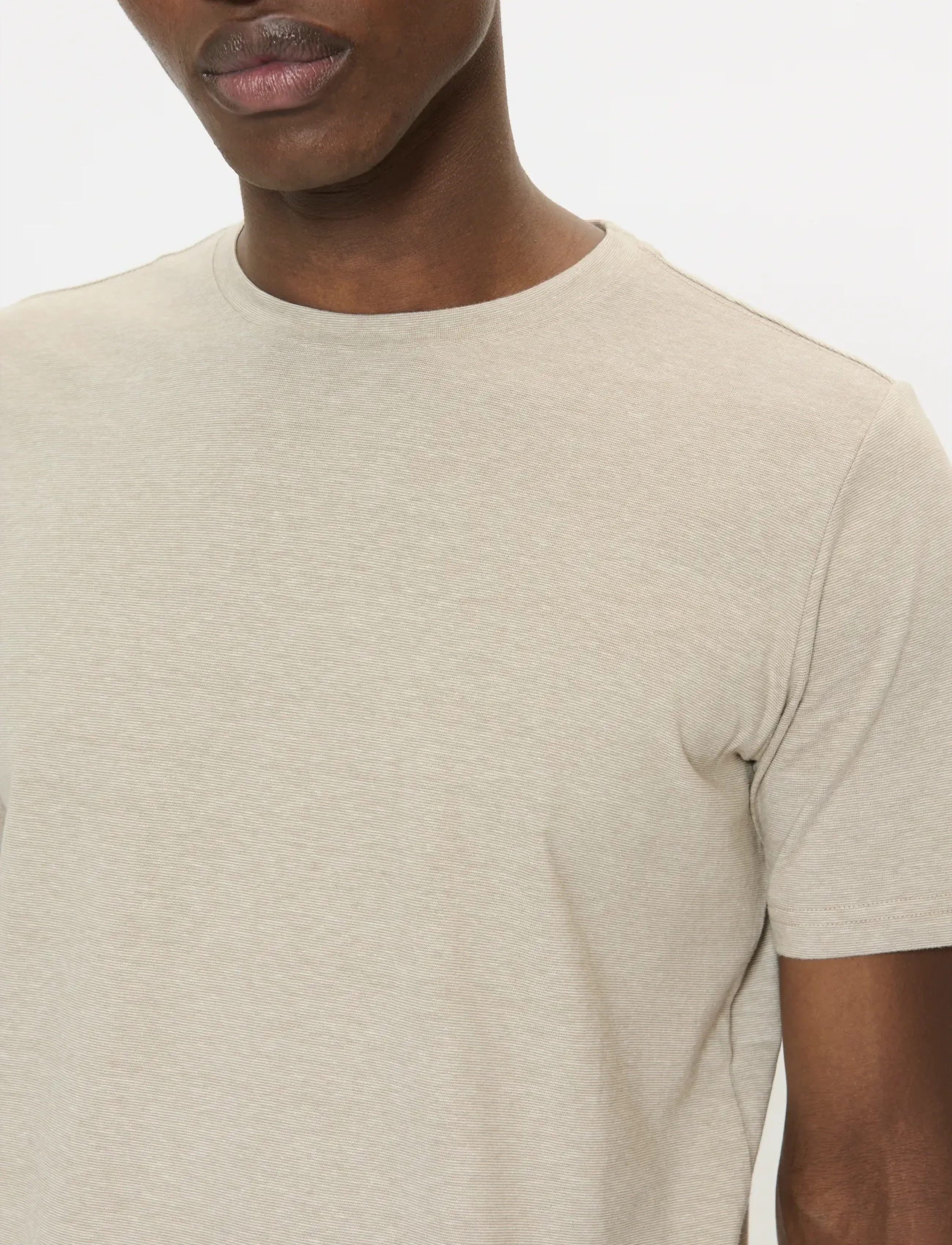 Matinique - Jermane - short-sleeved t-shirts - caribou - 4