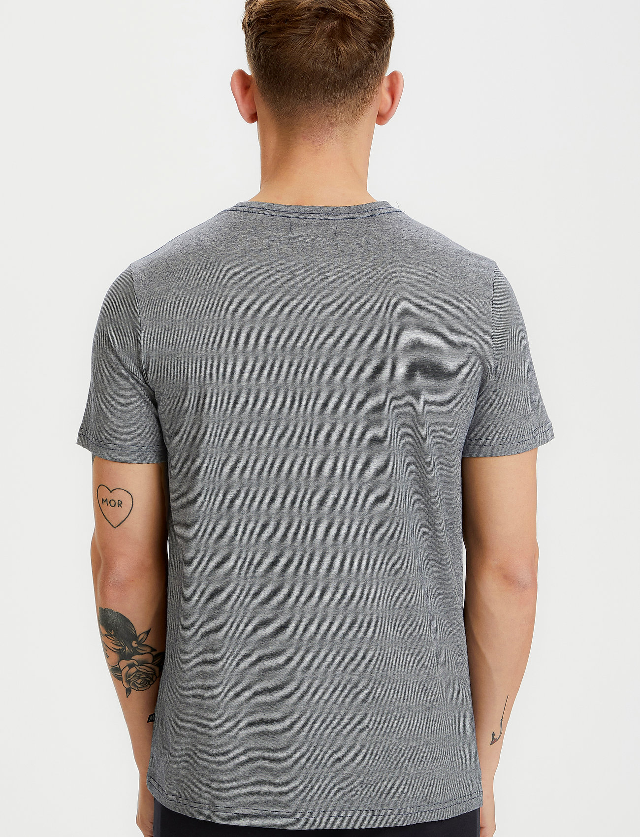 Matinique - Jermane - kortærmede t-shirts - dark navy - 4