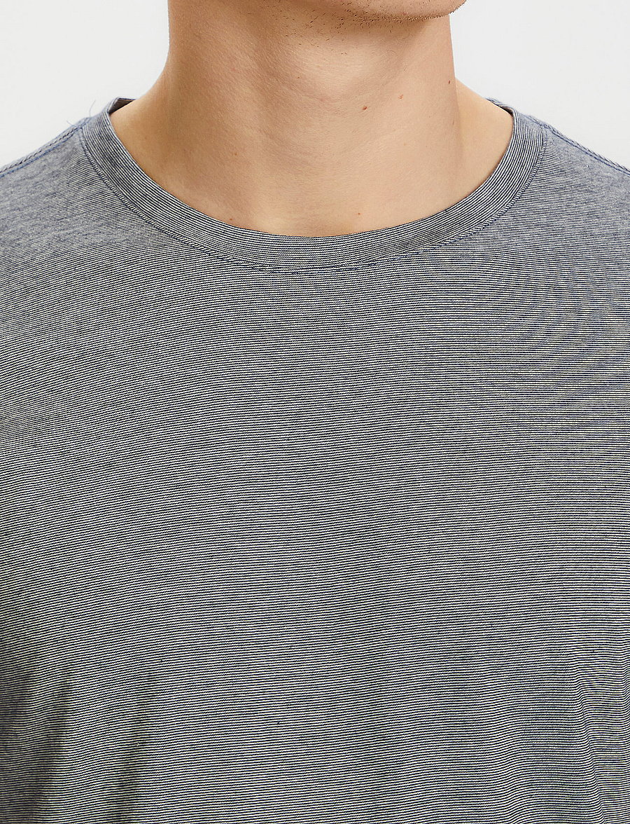 Matinique - Jermane - lühikeste varrukatega t-särgid - dark navy - 5