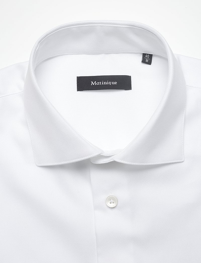 Matinique - Marc - kostymskjortor - white - 5