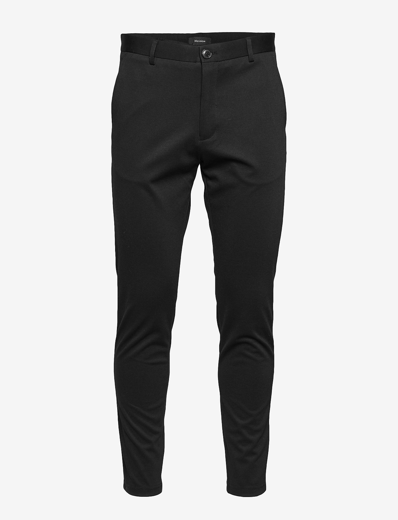 Matinique - Paton Jersey Pant - Ülikonnapüksid - black - 0