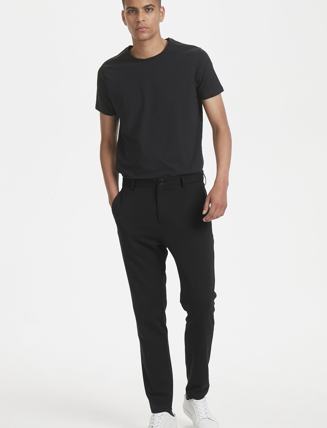 Matinique - Paton Jersey Pant - kostiumo kelnės - black - 1