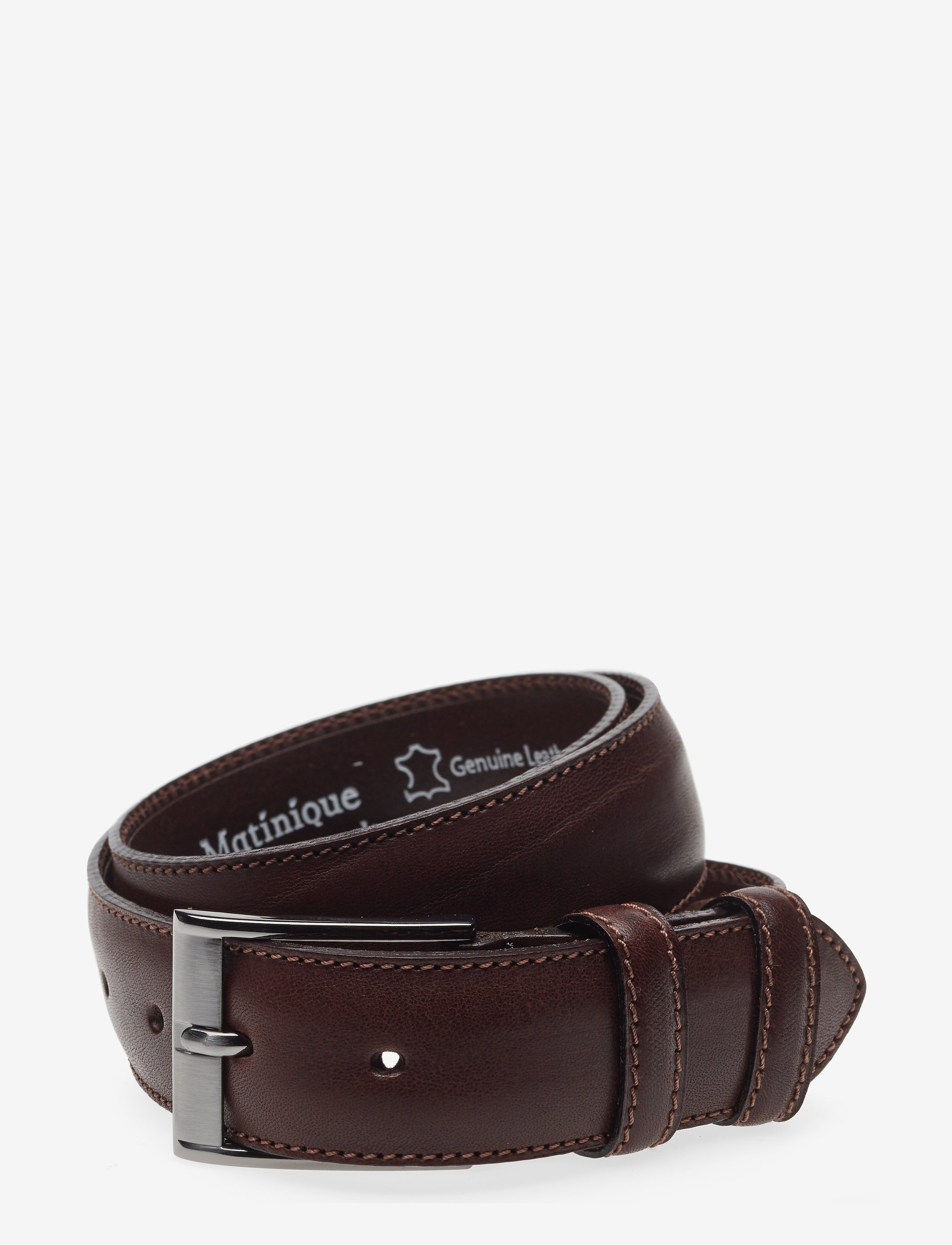 Matinique Essinot - Gürtel - DK BROWN / brown