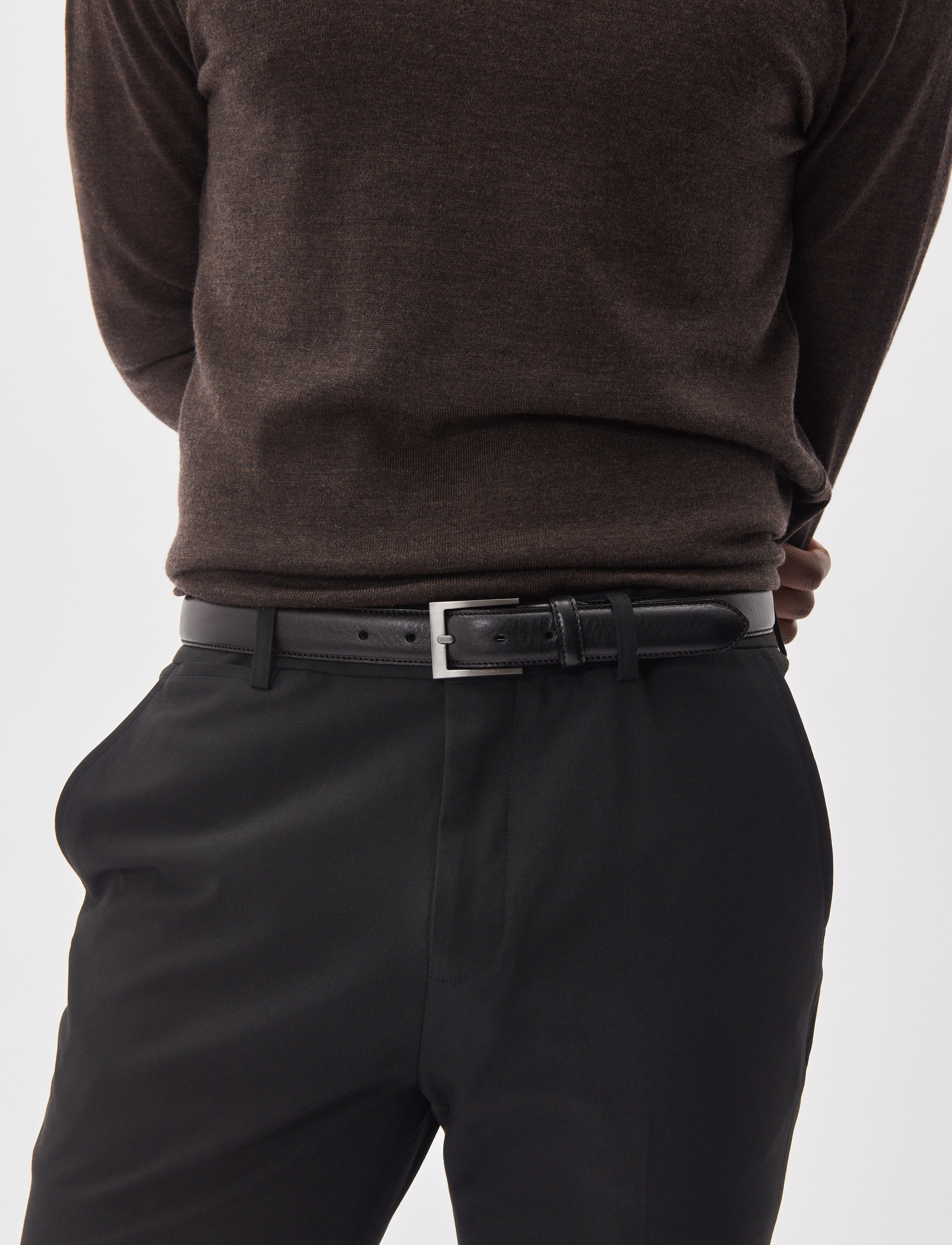 Matinique Frank Belt - Asusteet - BLACK / black