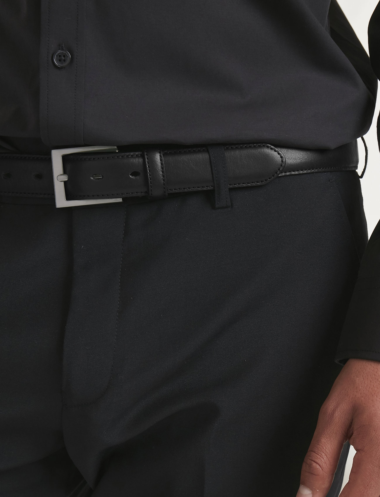 Matinique - Frank Belt - paski klasyczne - black - 3