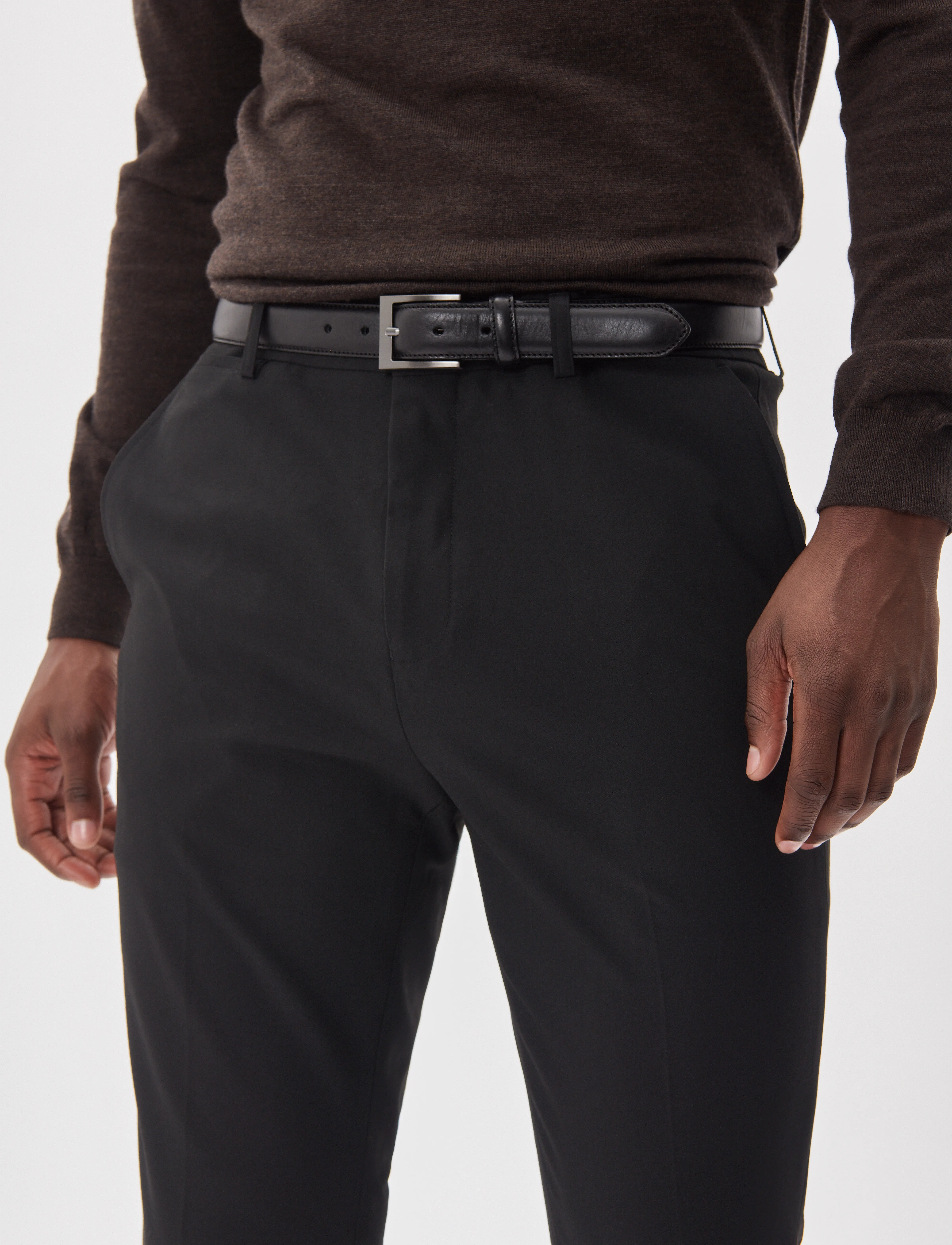 Matinique - Frank Belt - paski klasyczne - black - 4