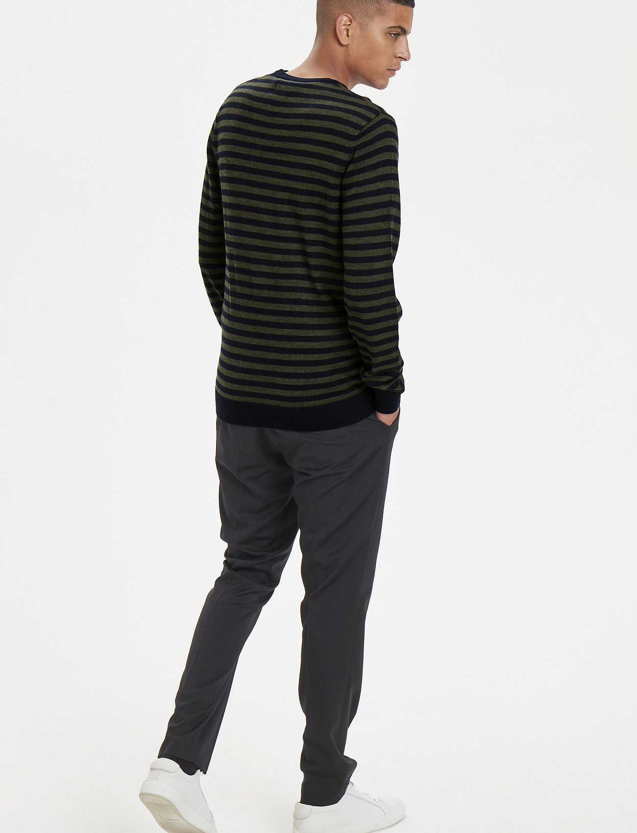 Matinique - Triton Stripe - moss green - 3