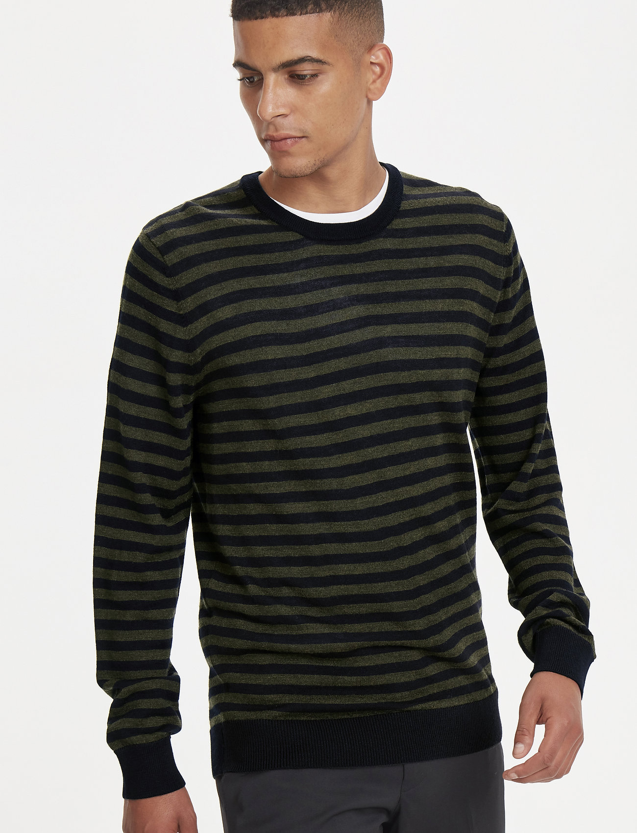 Matinique - Triton Stripe - moss green - 4