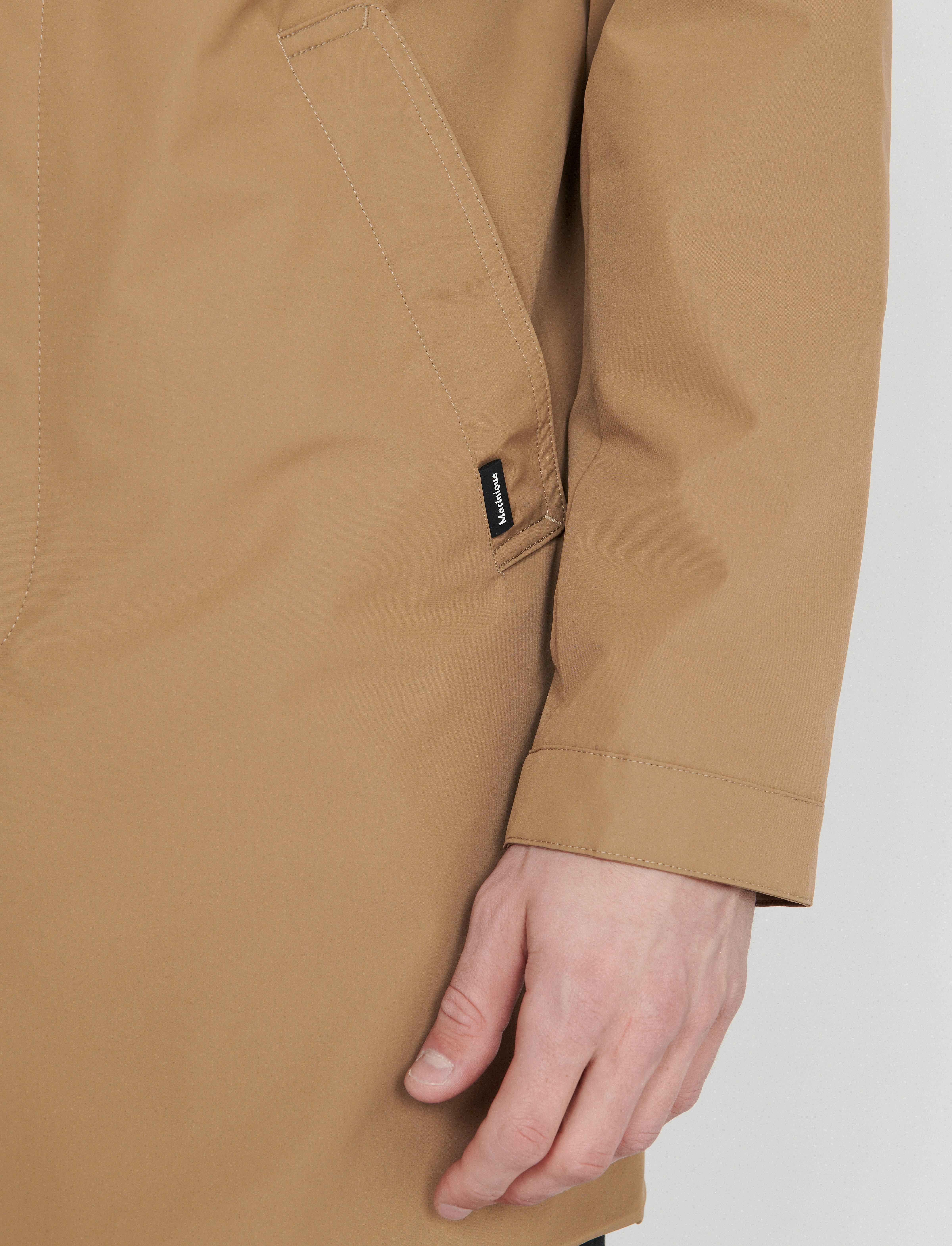 Matinique - MAmiles Mac - tunna kappor - warm khaki - 4