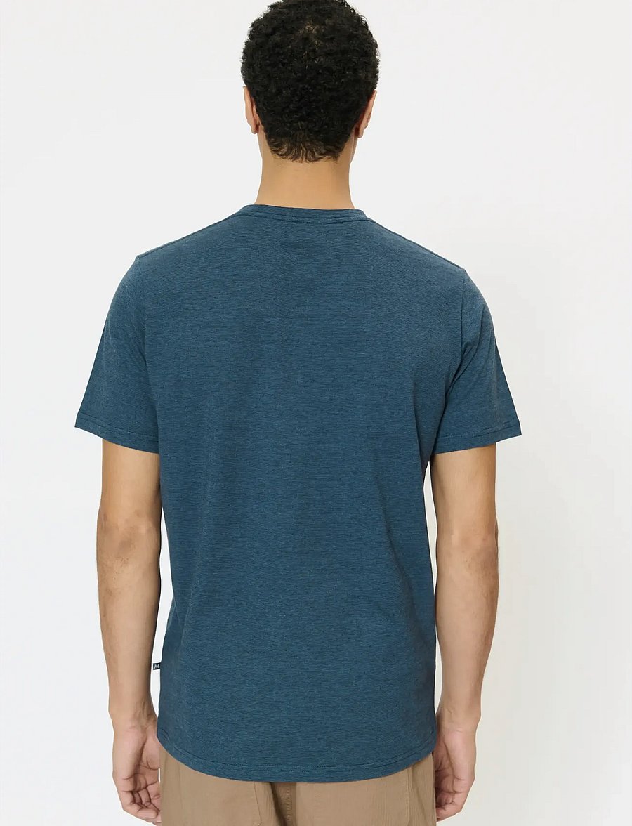 Matinique - Jermane - kortärmade t-shirts - blue fusion - 4