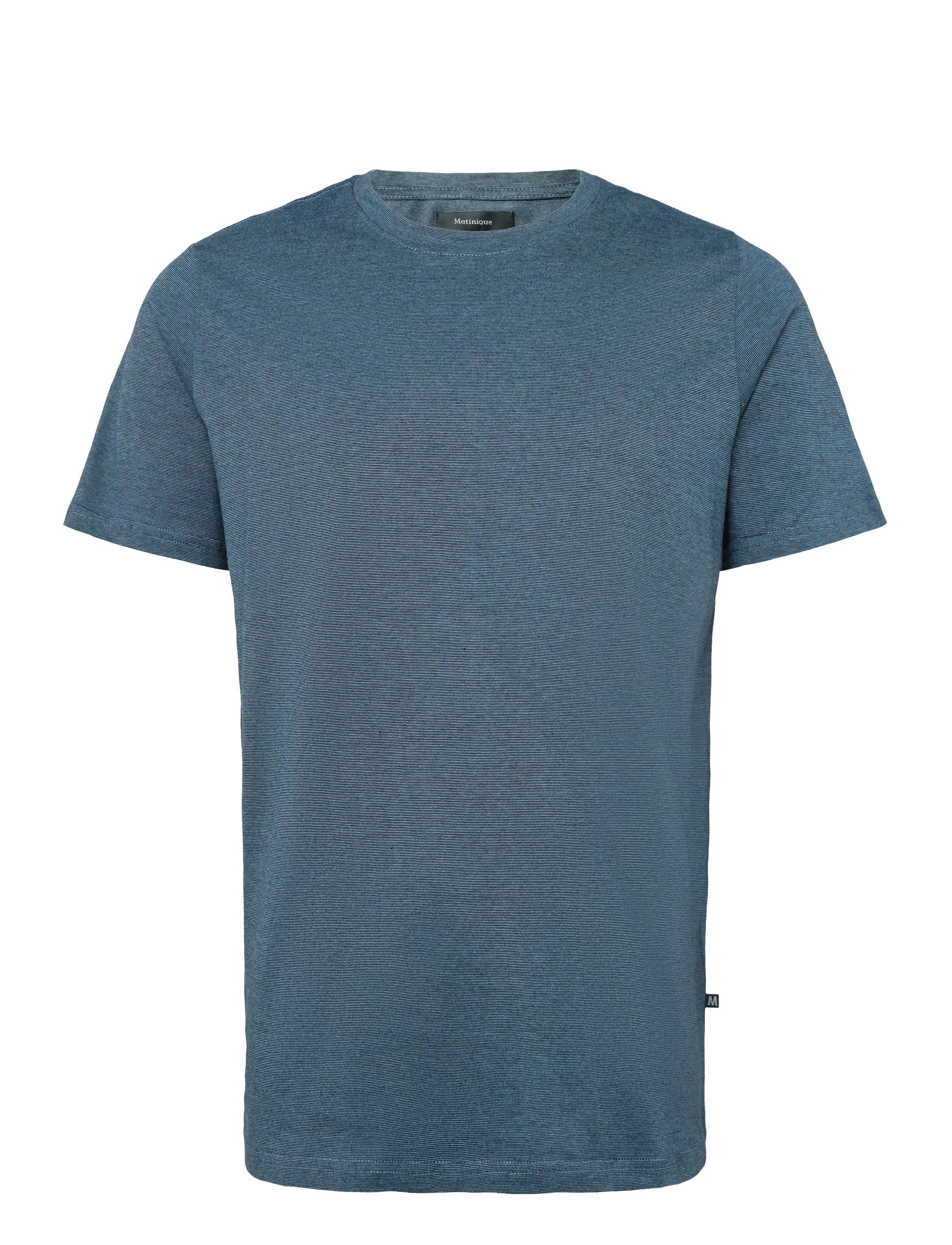Matinique - Jermane - kurzärmelige t-shirts - blue mirage - 1