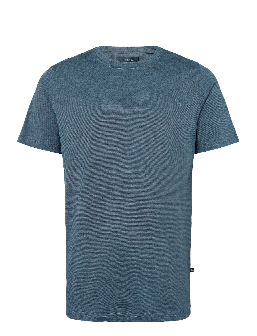 Matinique - Jermane - lühikeste varrukatega t-särgid - blue mirage - 1