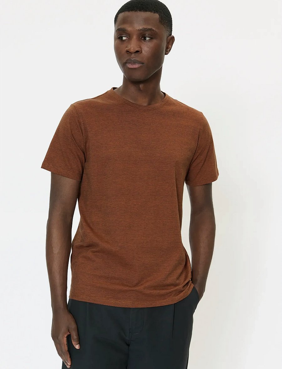 Matinique - Jermane - short-sleeved t-shirts - gold flame - 0