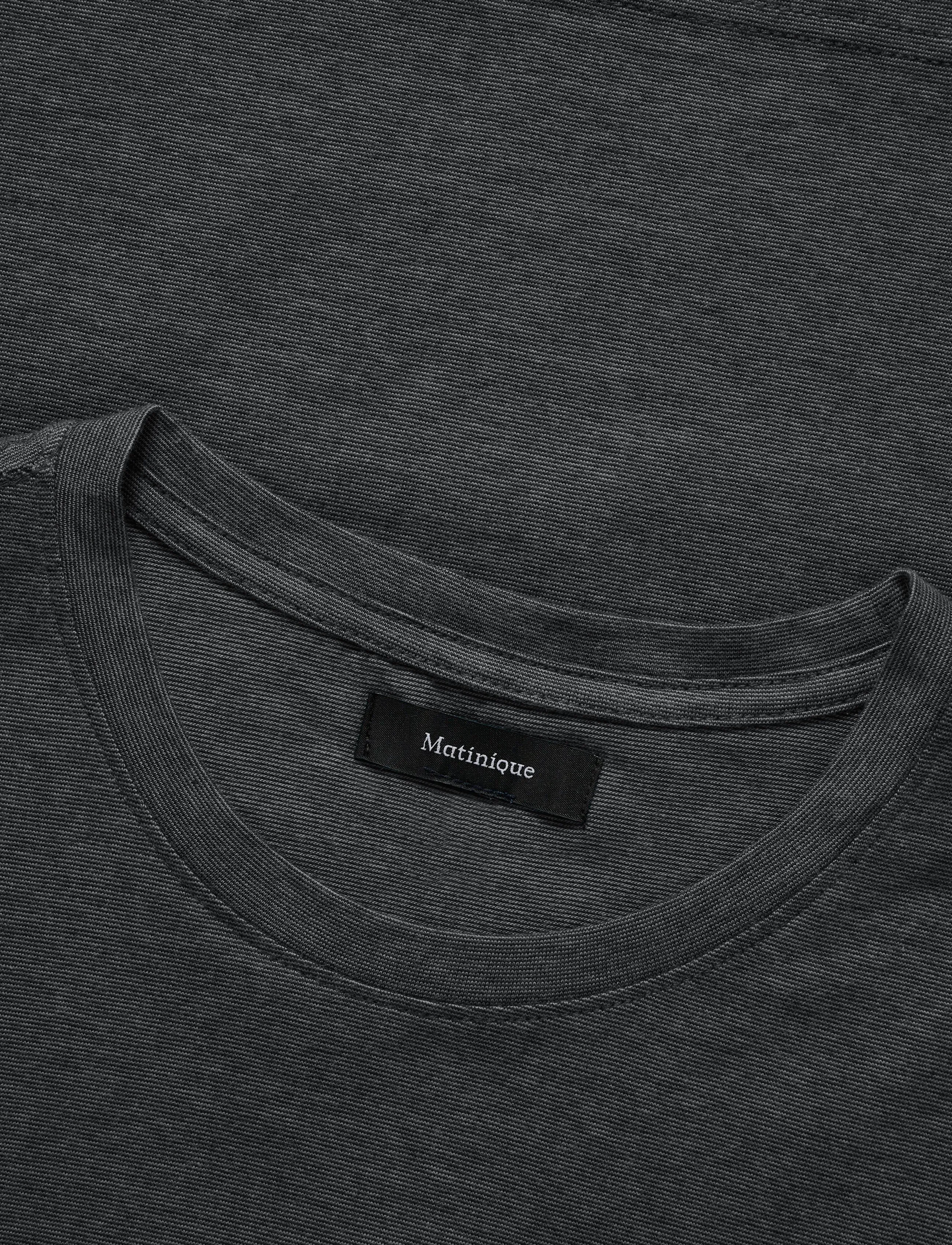 Matinique - Jermane - kurzärmelige t-shirts - iron gate - 5