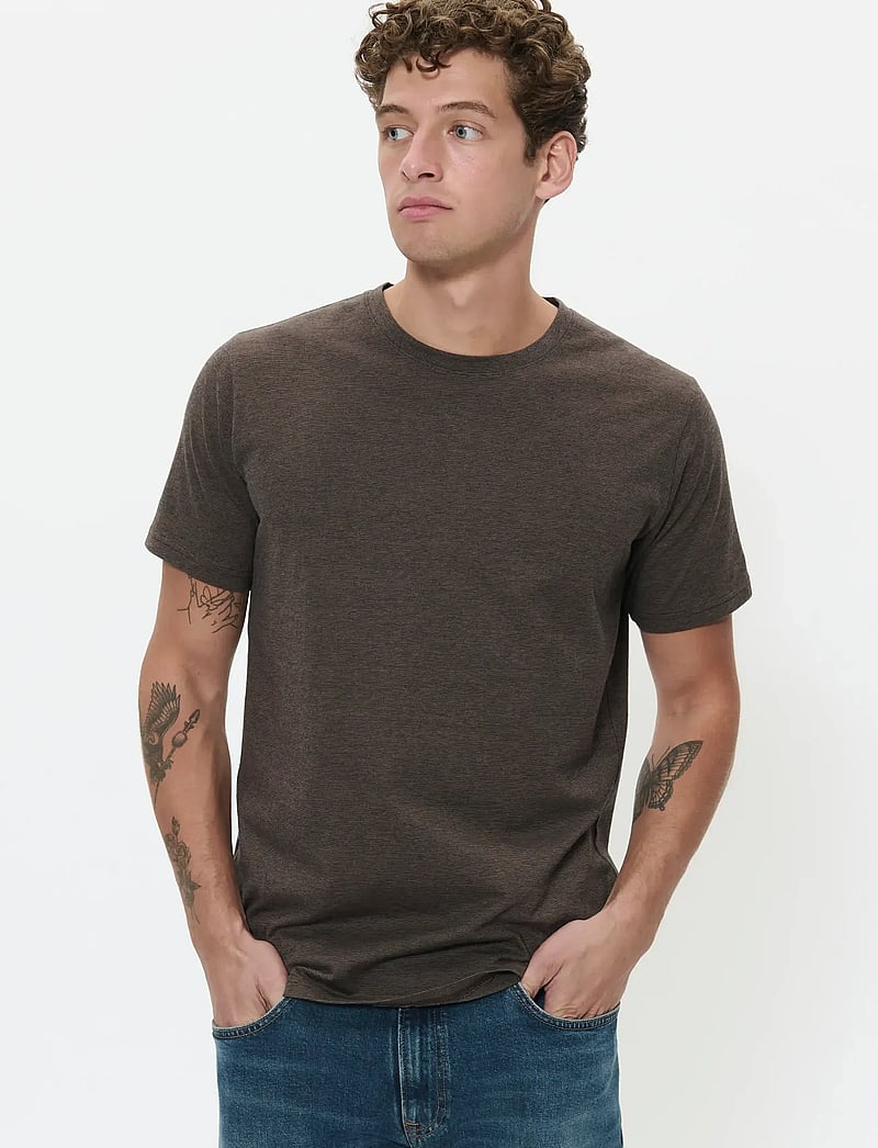 Matinique - Jermane - kortärmade t-shirts - morel - 0