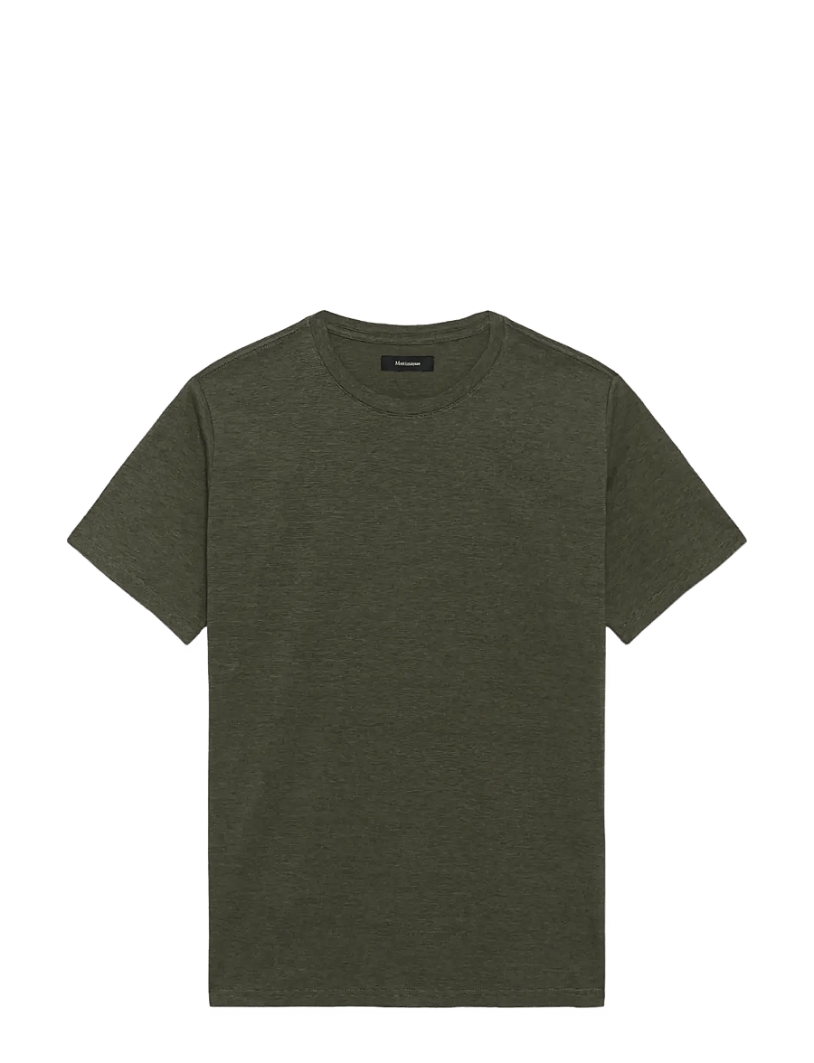 Matinique - Jermane - short-sleeved t-shirts - olive night - 1