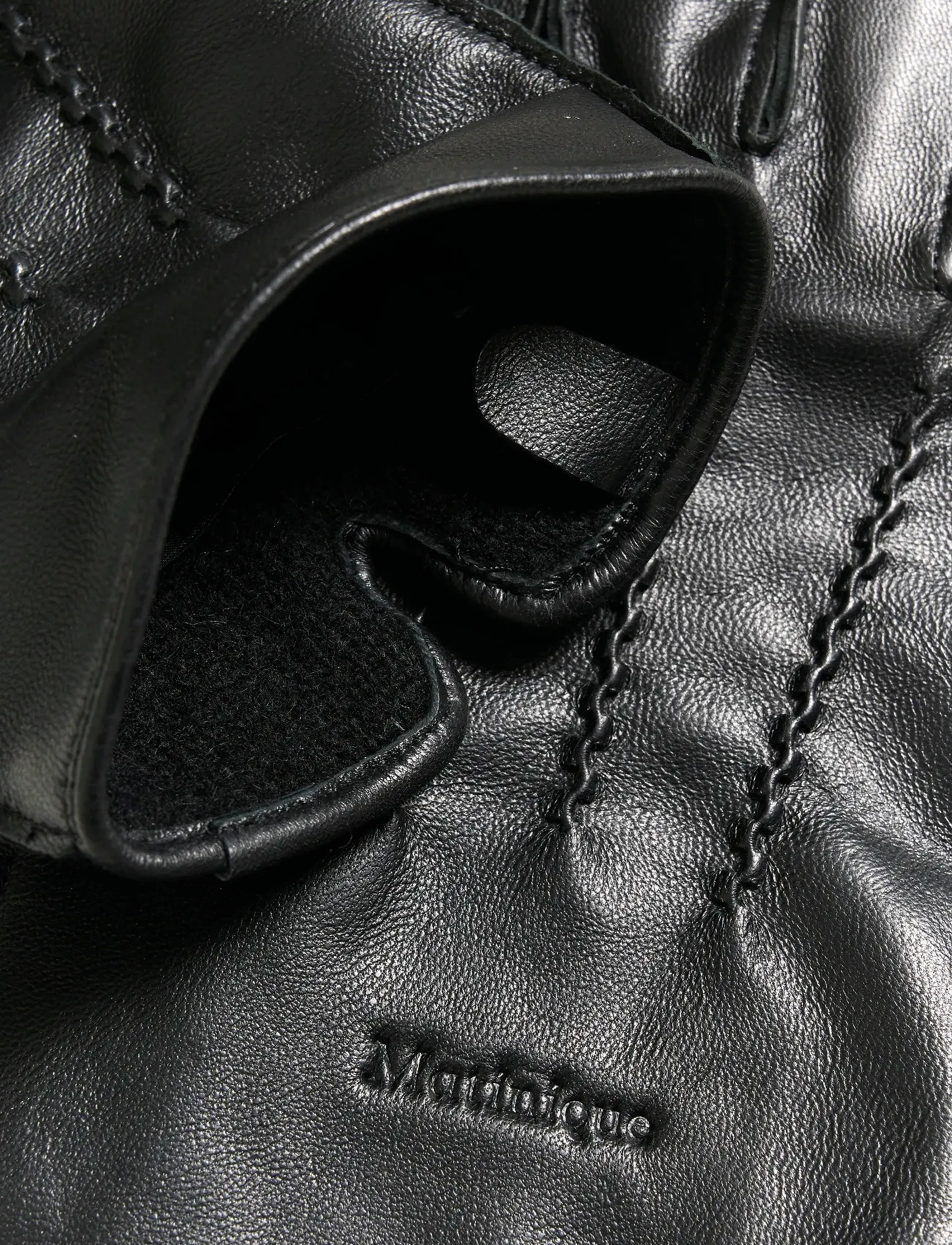 Matinique Matrewy, 8, Gloves, Schwarz - Finger Männerswear