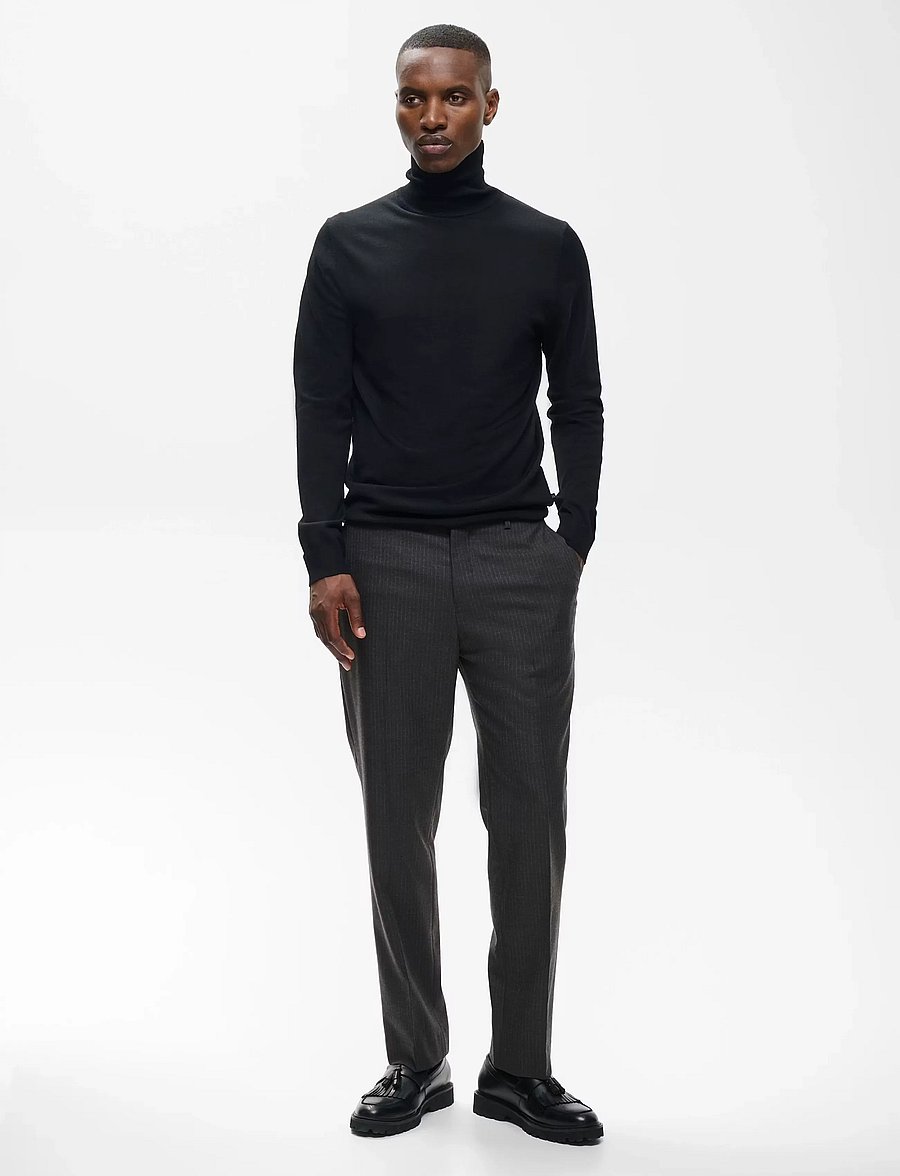 Matinique - MAparcusman - rollkragenpullover - black - 0
