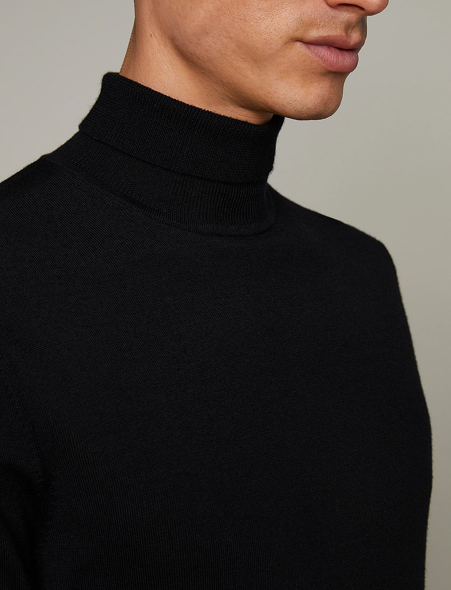 Matinique - MAparcusman - rollkragenpullover - black - 5