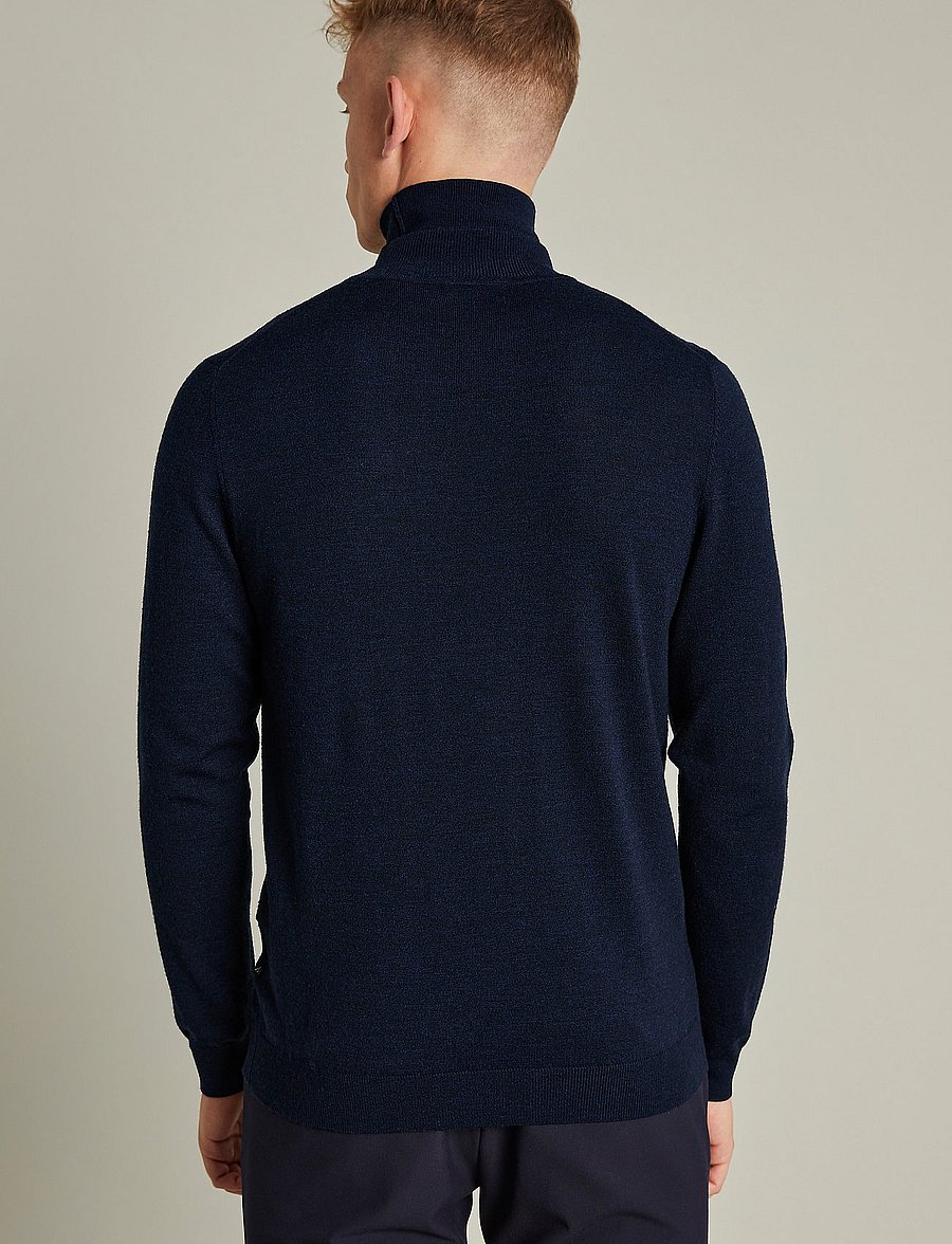 Matinique - MAparcusman - rollkragenpullover - dark navy melange - 4