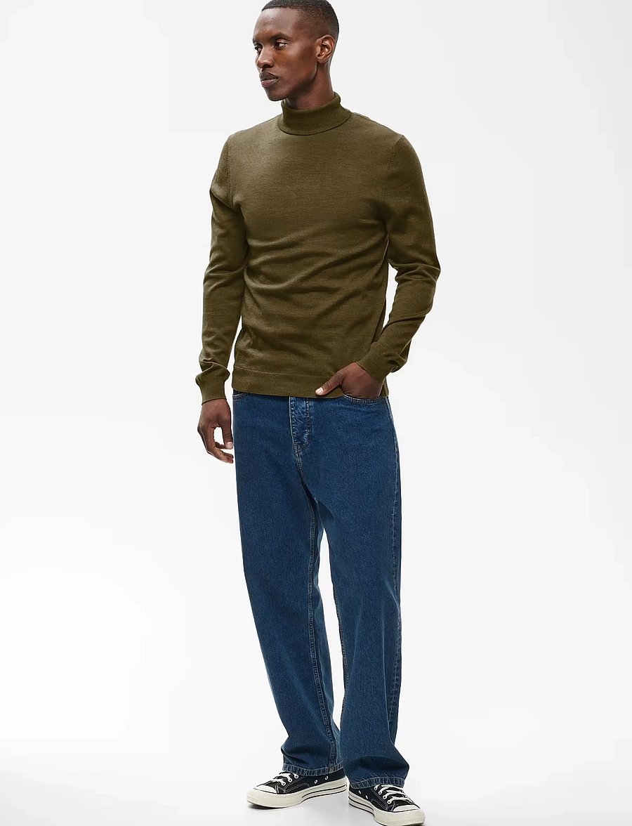 Matinique - MAparcusman - rollkragenpullover - sepia melange - 0