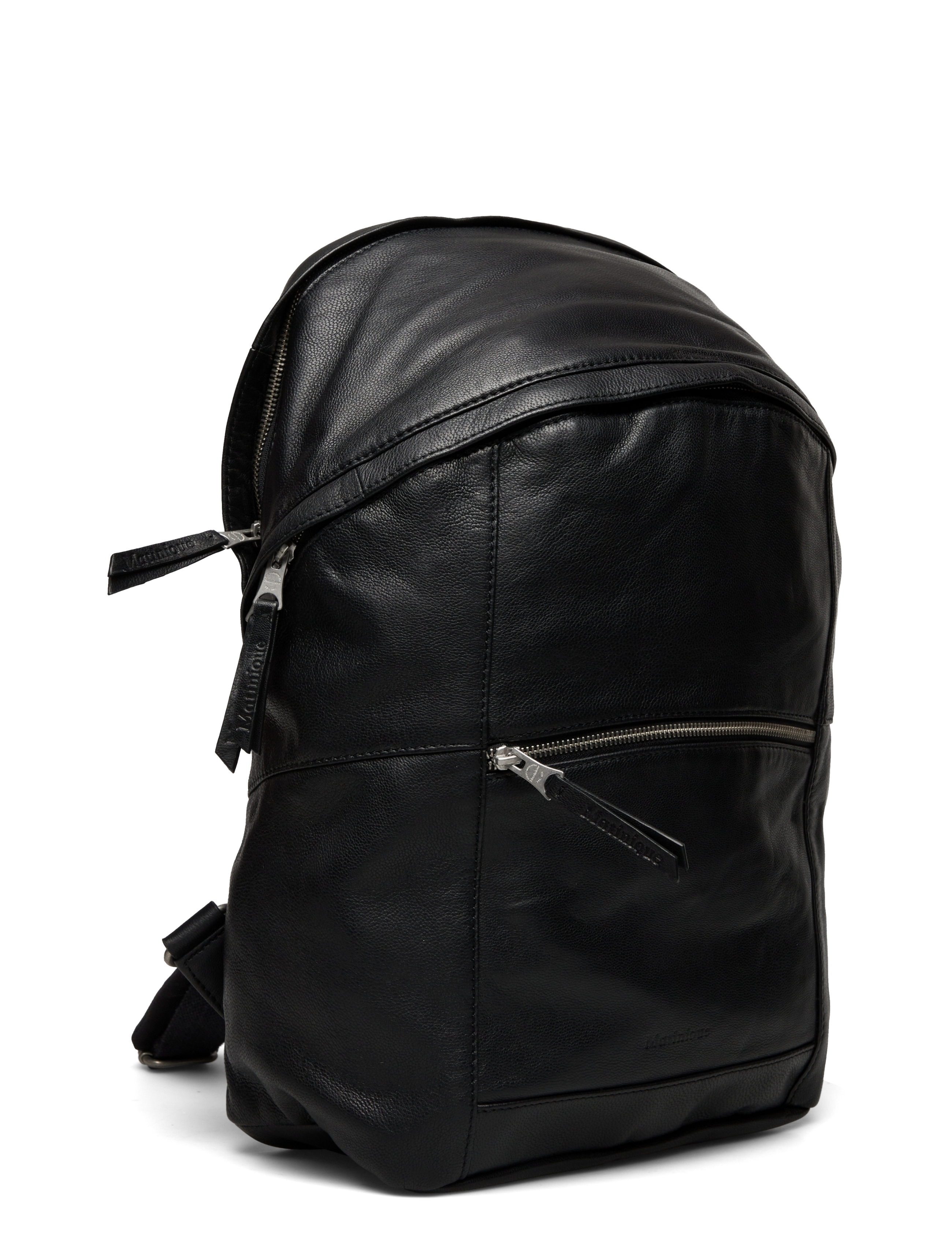 Matinique - MAfixon Daypack Leather - black - 2