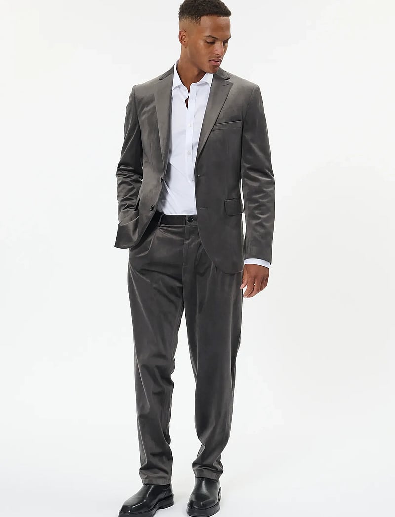 Matinique - MAgeorge F - enkeltradede blazere - black oyster - 2