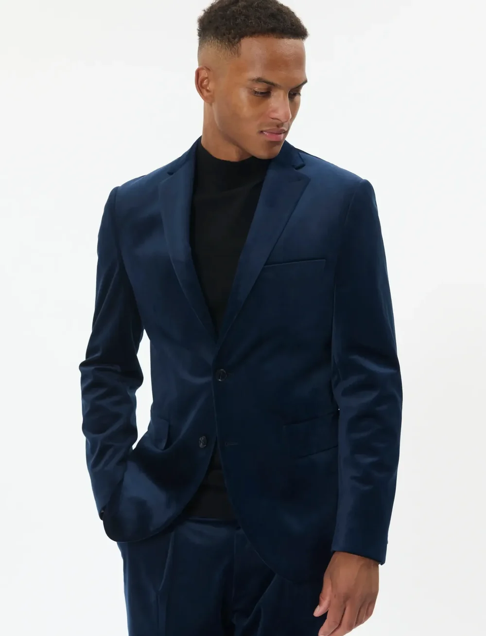 Matinique - MAgeorge F - enkelknäppta kavajer - dark midnight - 0