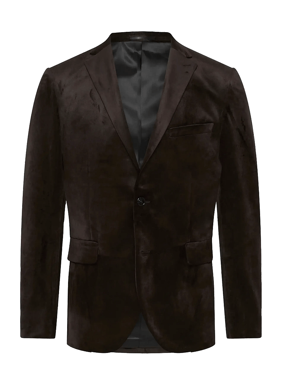 Matinique - MAgeorge F - single breasted blazers - ganache - 1