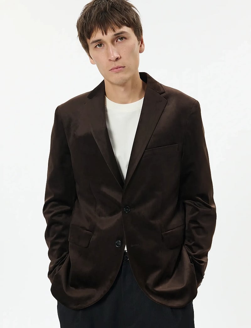 Matinique - MAgeorge F - enkeltradede blazere - ganache - 0