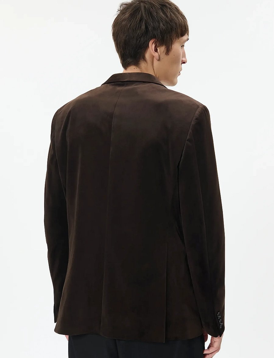 Matinique - MAgeorge F - single breasted blazers - ganache - 3