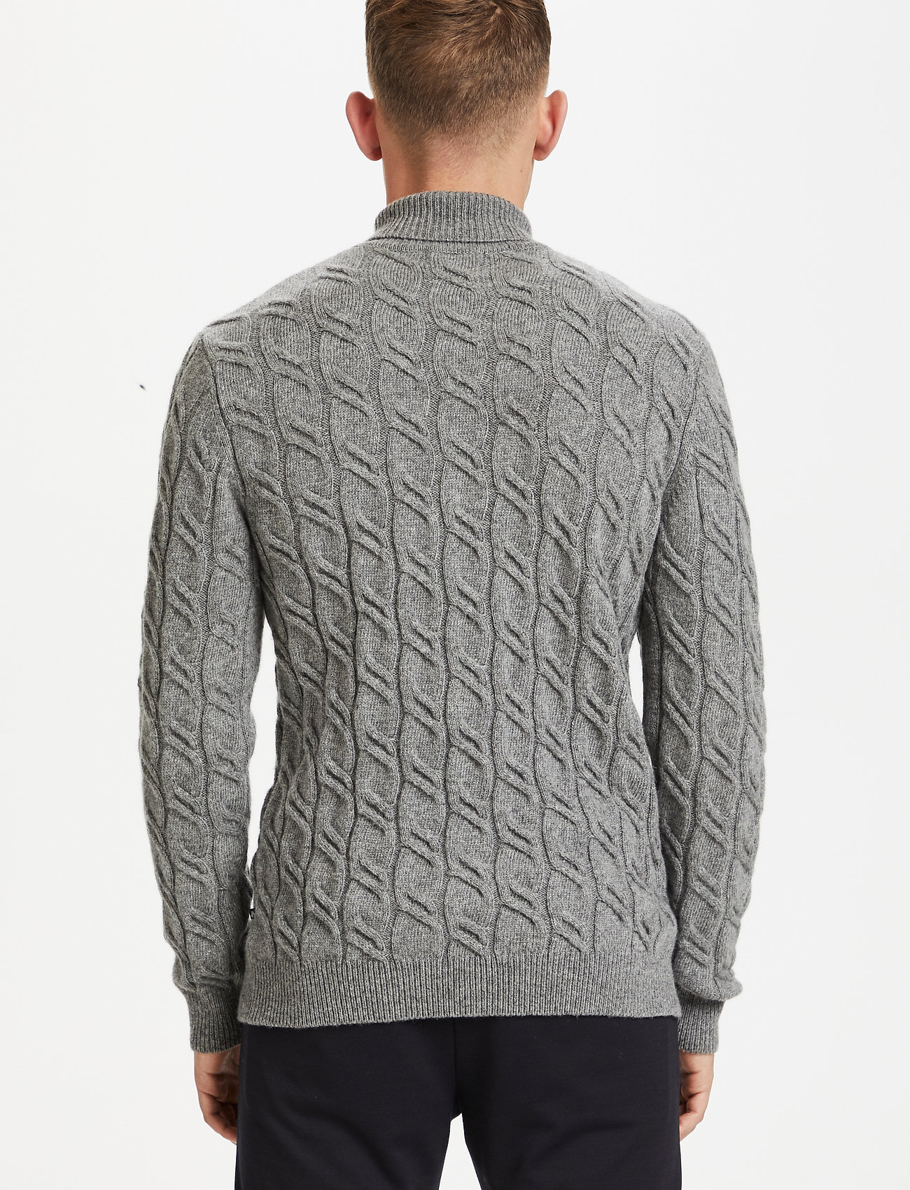 Matinique - MAroll Cable - medium grey melange - 4